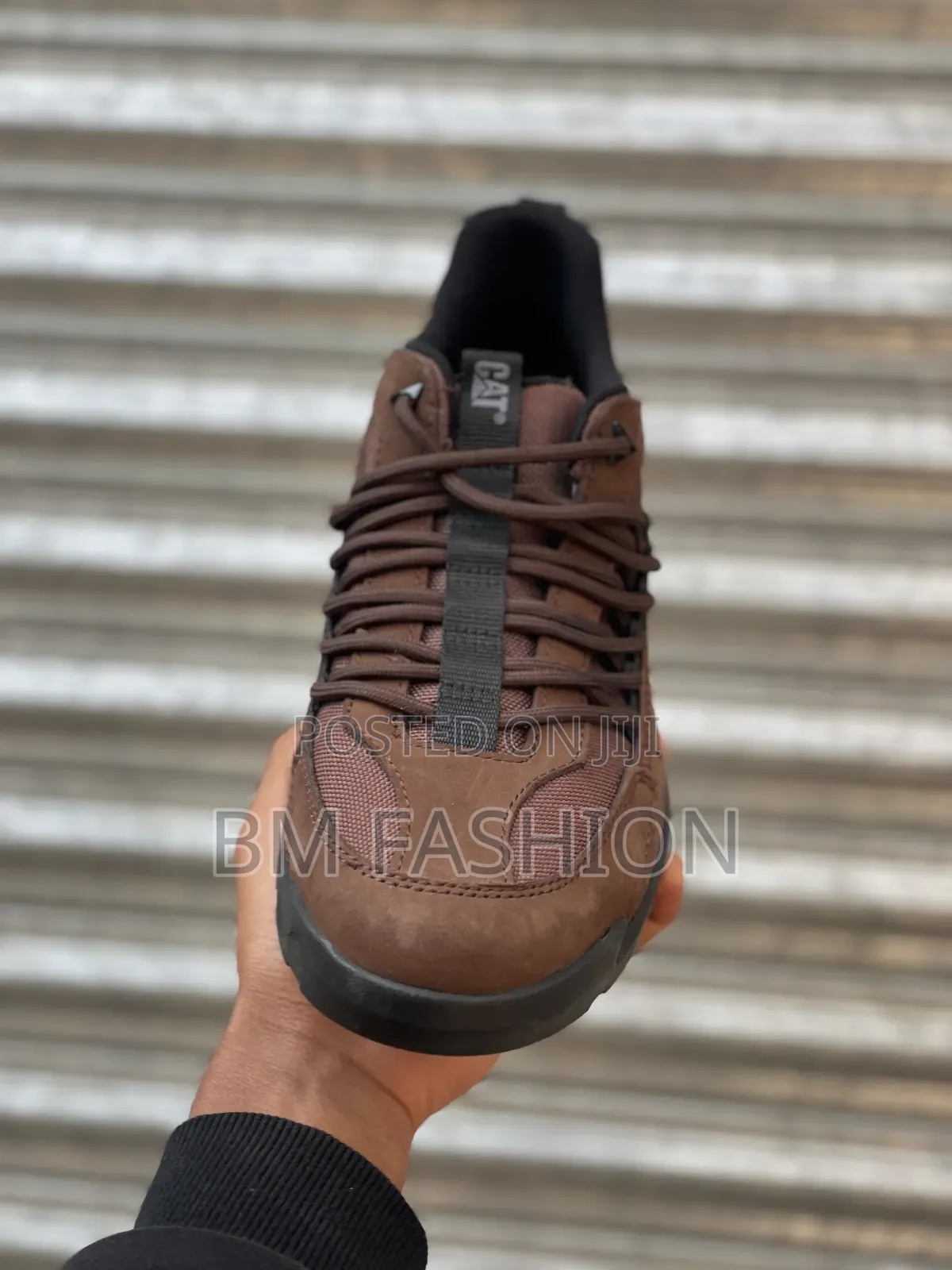Brown Cat Rugged Sneakers