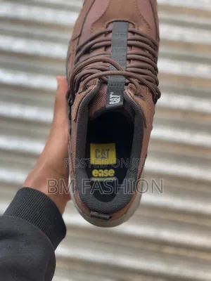 Brown Cat Rugged Sneakers