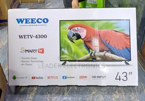 “Weeco 43'' Smart Android Tv – New Android 14.0 Experience