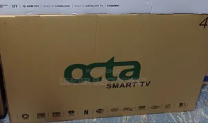 “Octa 43'' Android Smart Tv 2025 – Strong, Stylish Smart!”
