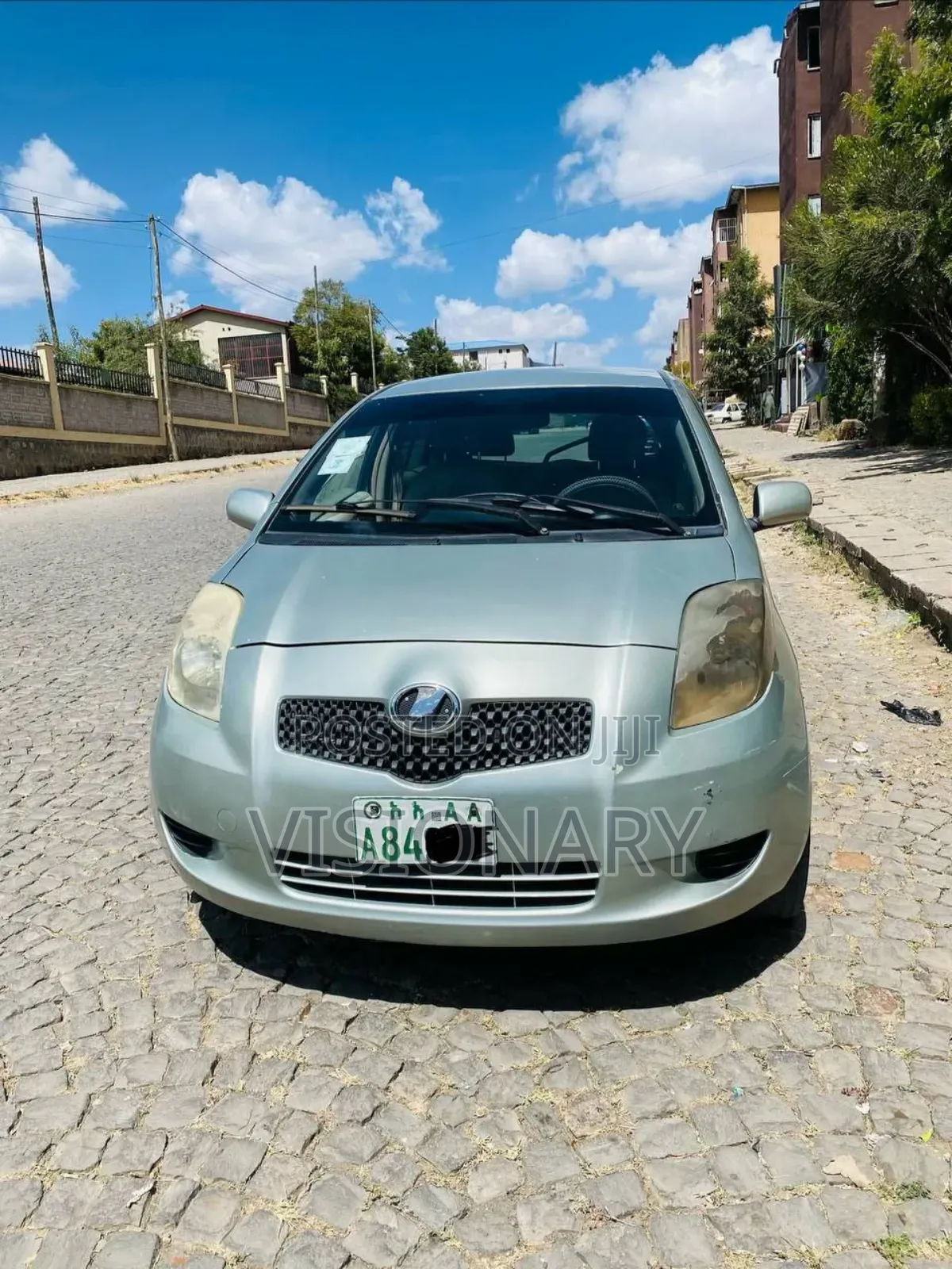 Toyota Yaris 2007 Green