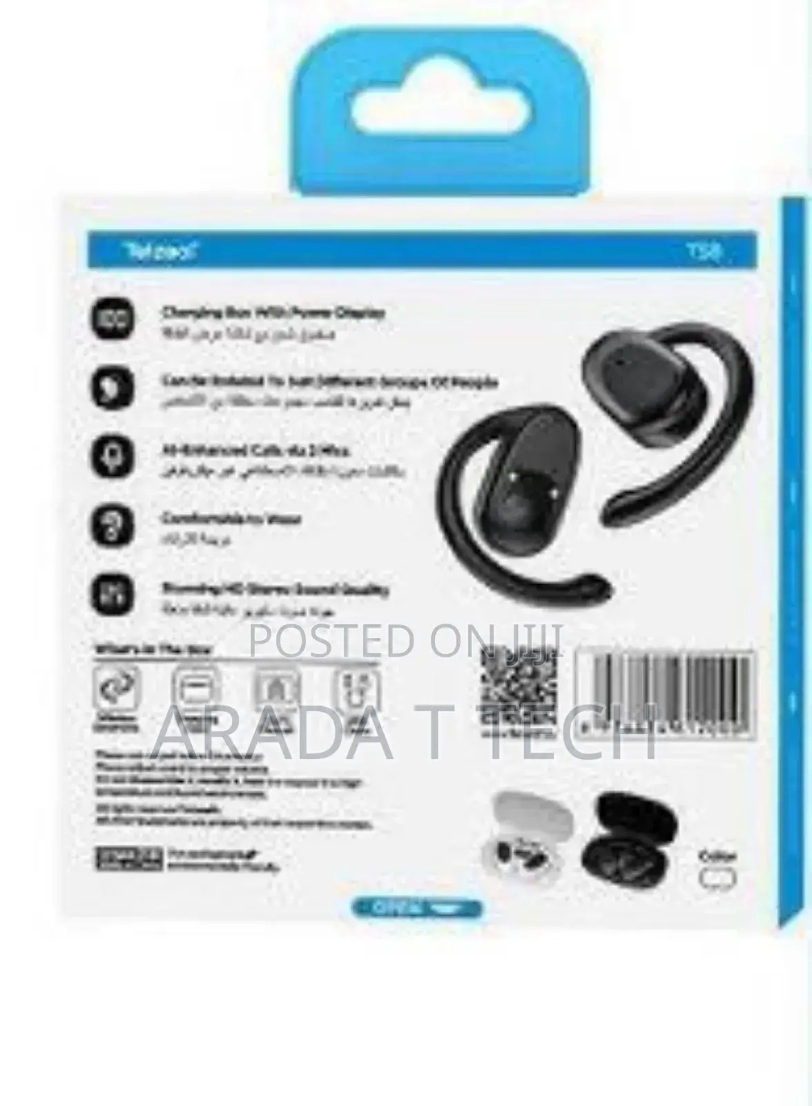 Telzeal Ts8 Wireless Earbuds.