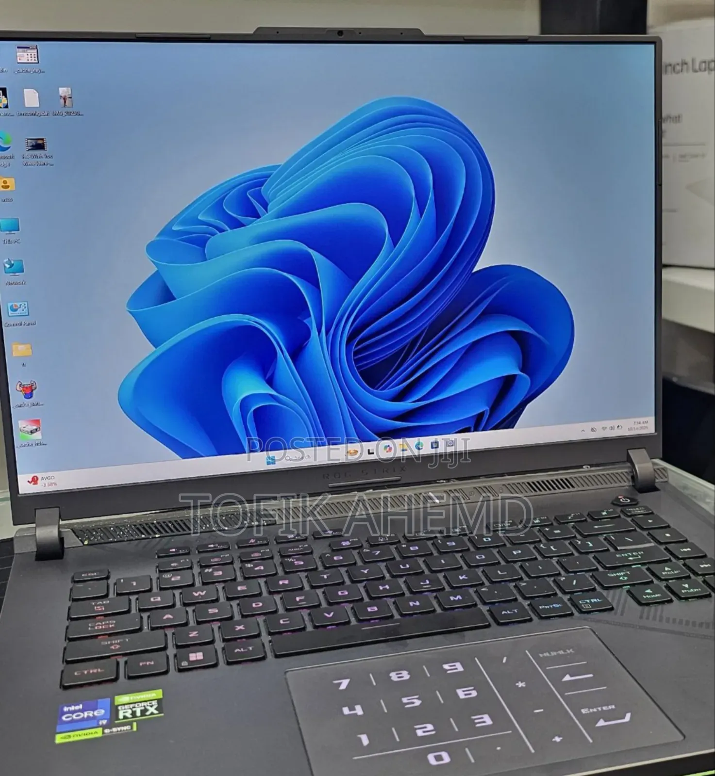 New Laptop Asus ROG Strix G15 16GB Intel Core I9 SSD 1T