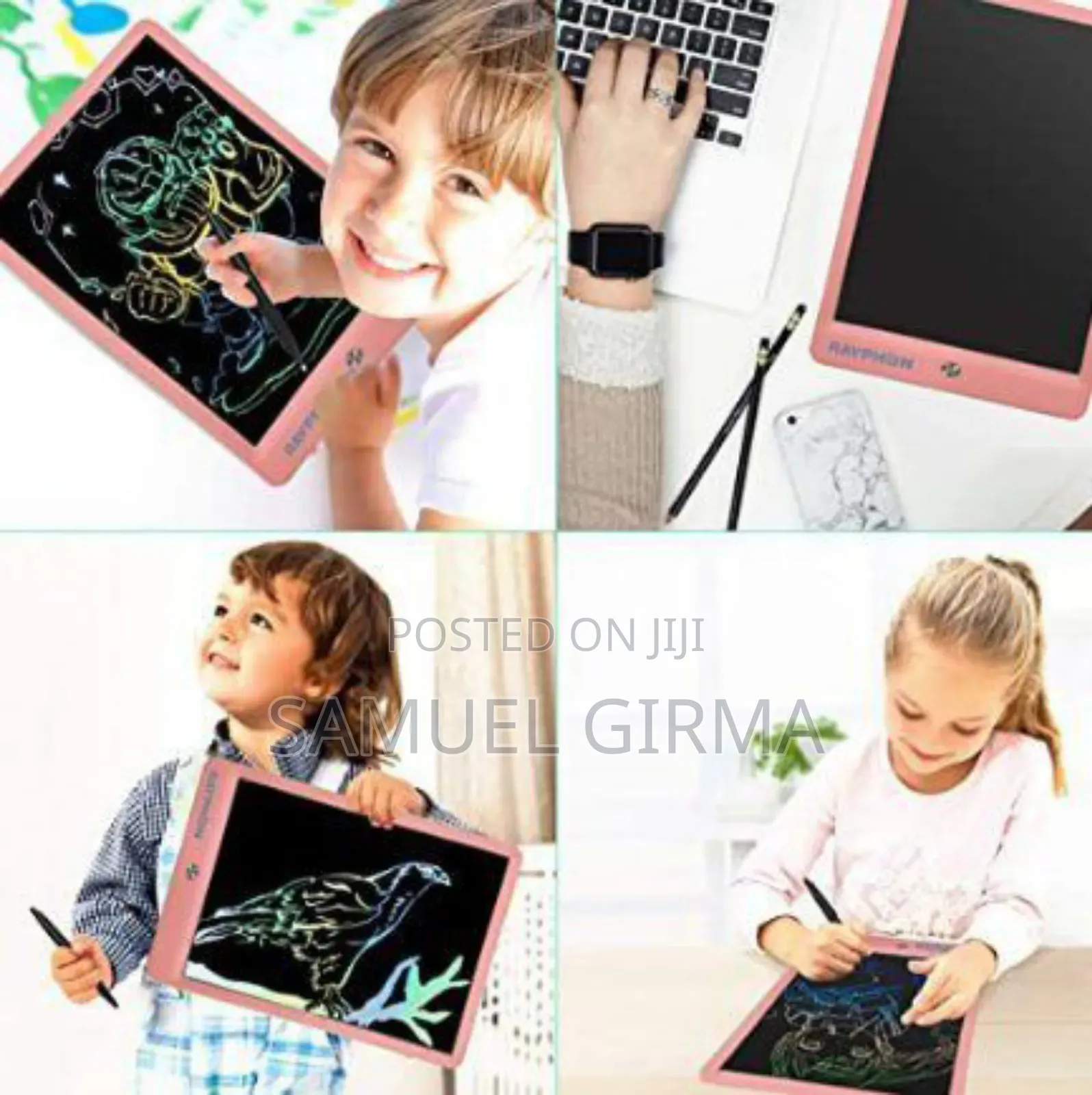 LCD Writing Tab
ለፅሁፍ እና ለስዕል መለማመጃ የሚሆን