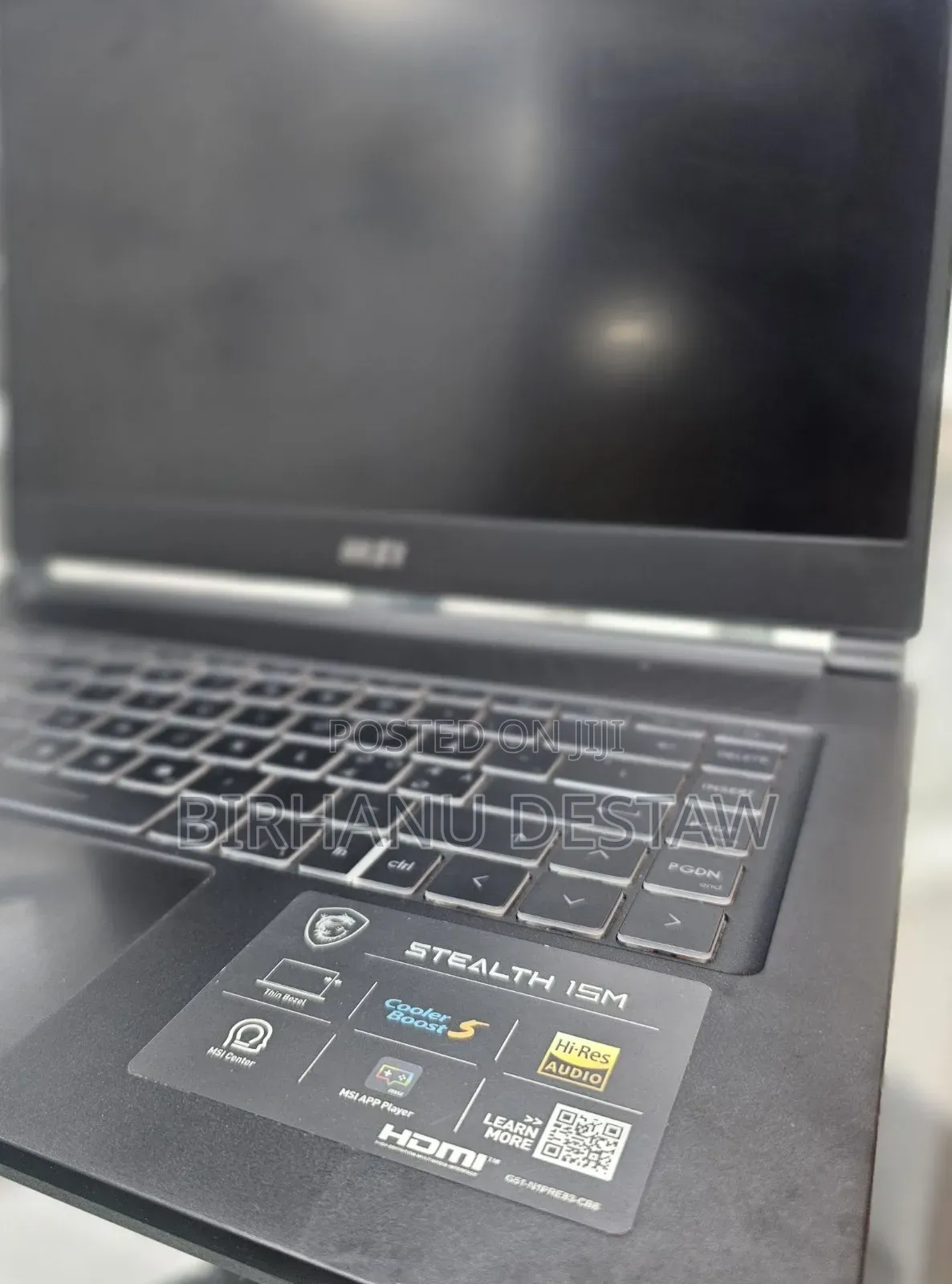 New Laptop MSI 16GB Intel Core I7 SSD 1T