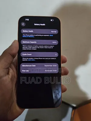 New Apple iPhone 17 Pro Max 256 GB Orange