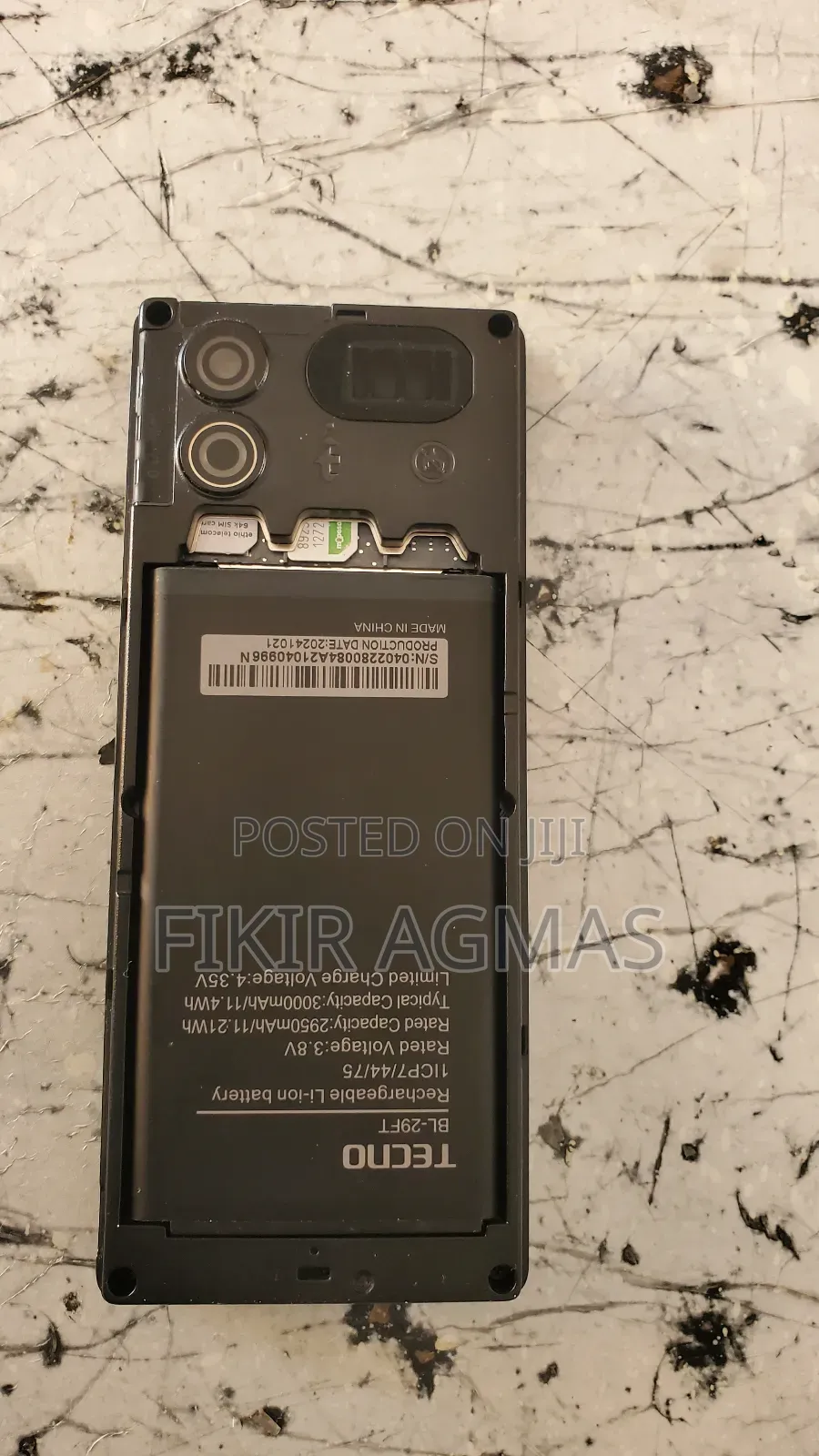 New Tecno T352 Black