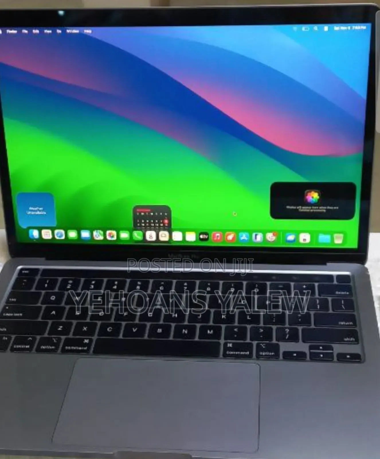 New Laptop Apple MacBook Pro 2020 M1 16GB Apple M1 Pro SSD 256GB