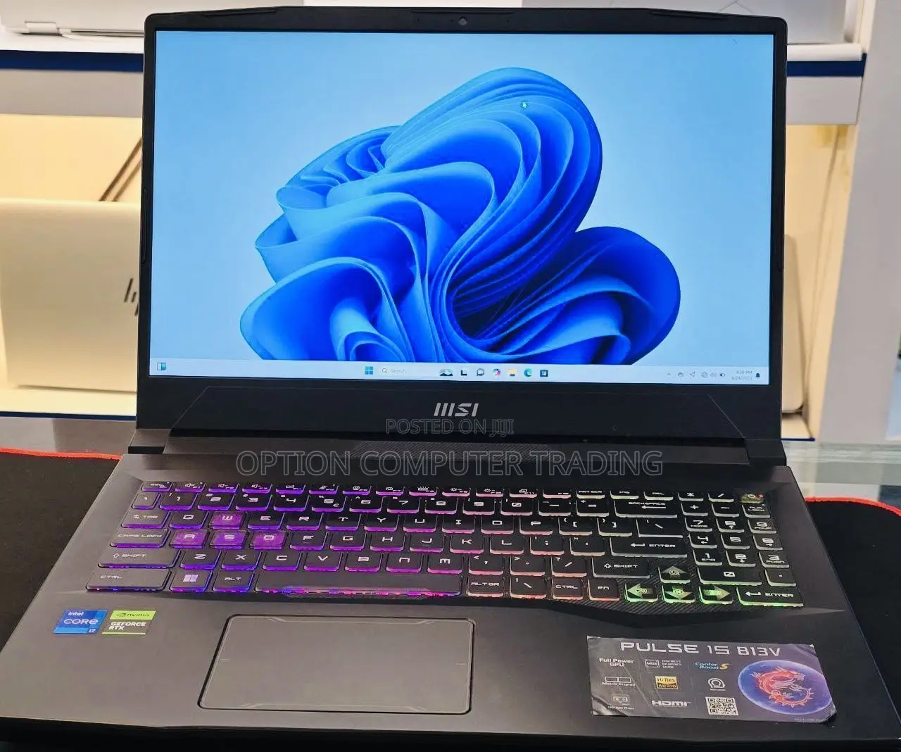 New Laptop MSI Pulse GL76 16GB Intel Core I7 SSD 1T