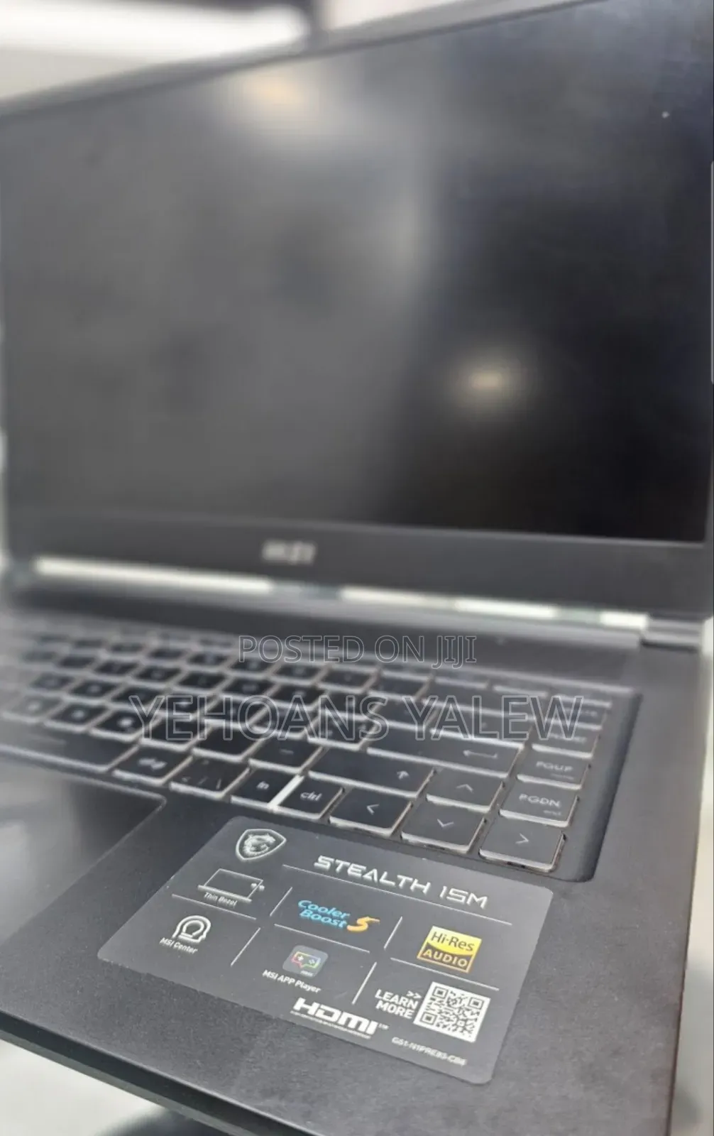 New Laptop MSI Stealth 16 AI Studio 16GB Intel Core I7 SSD 1T