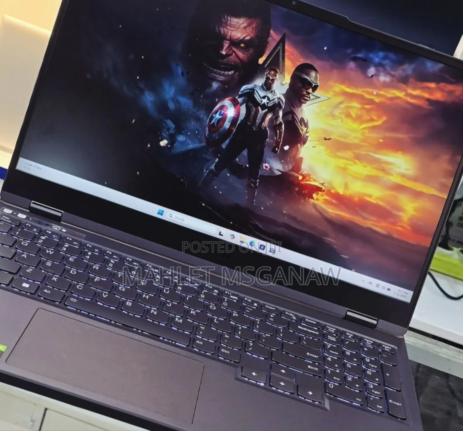 New Laptop Lenovo Legion 5 16GB AMD Ryzen 7 SSD 512GB