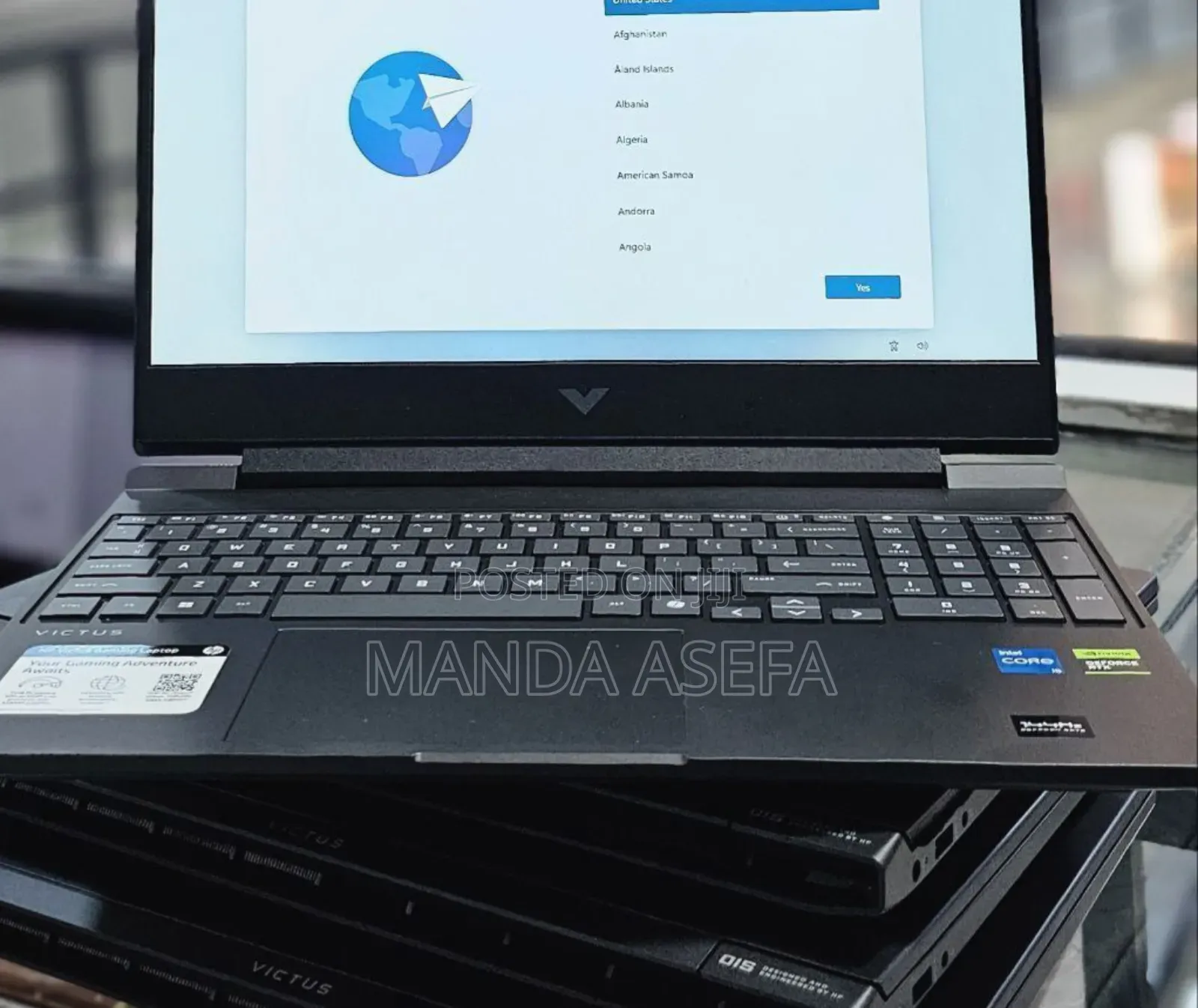 New Laptop HP Victus 15 8GB Intel Core I5 SSD 512GB