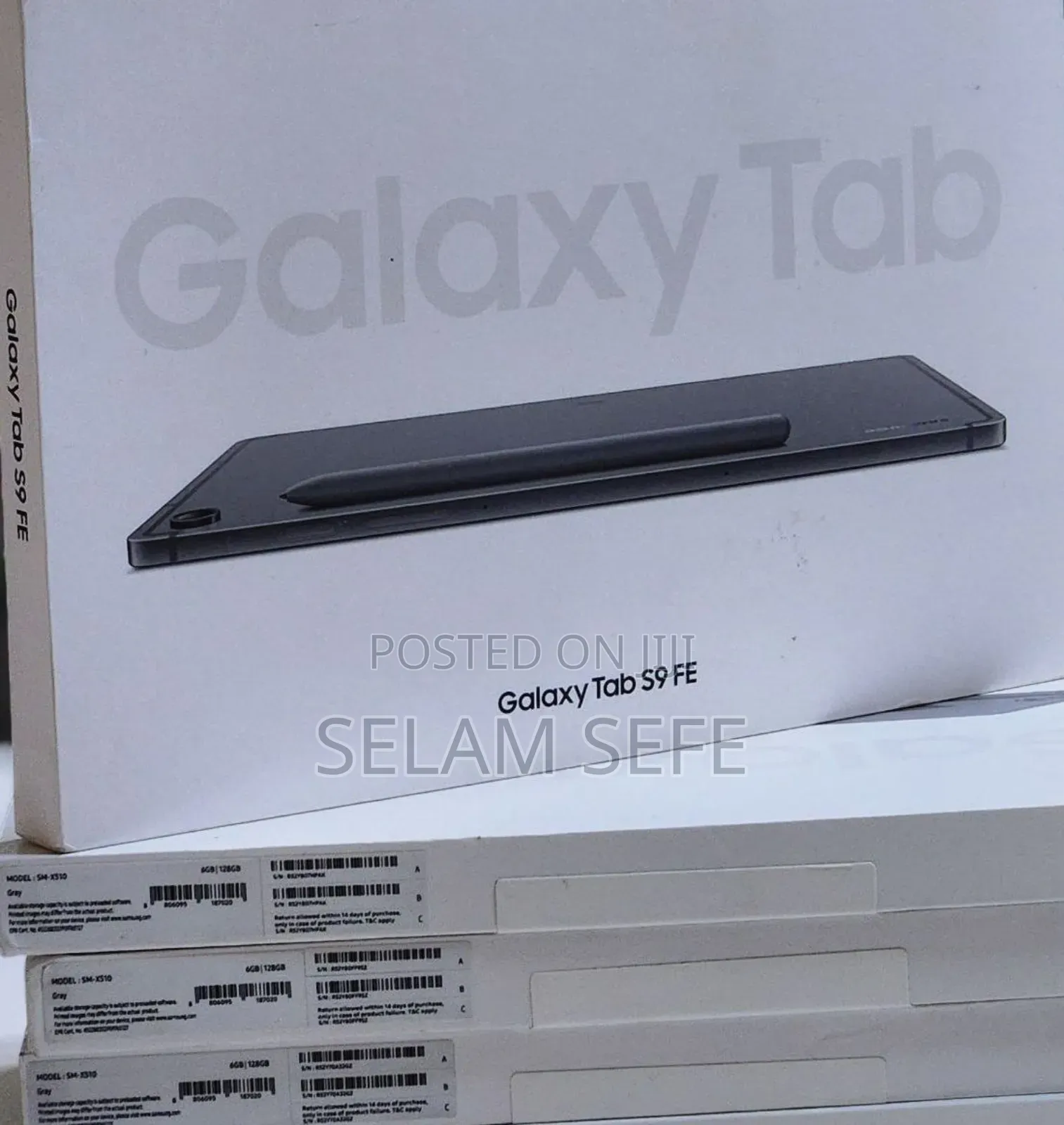 New Samsung Galaxy Tab S9 FE 128 GB