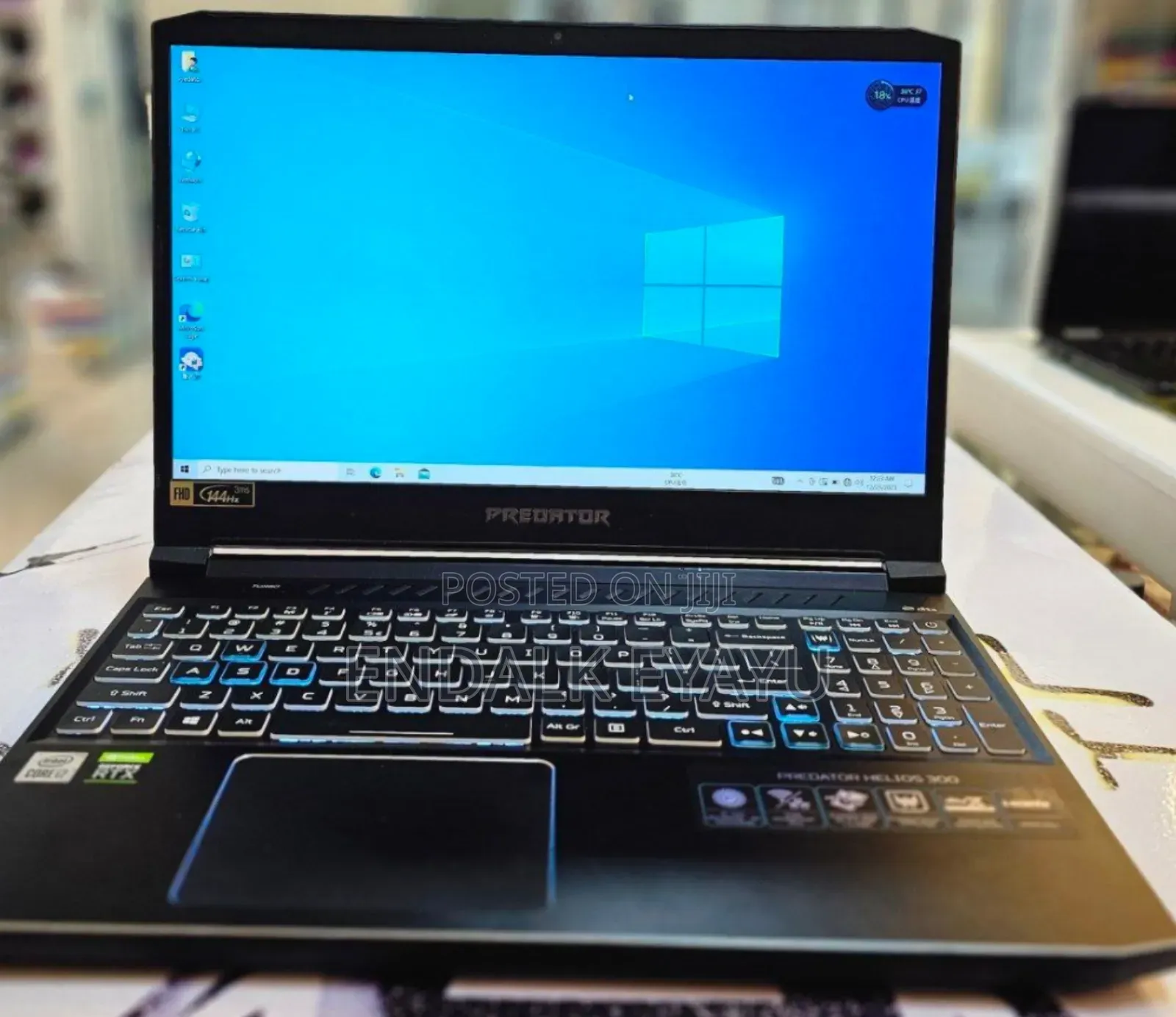 New Laptop Acer Predator Helios 300 16GB Intel Core I7 SSD 1T