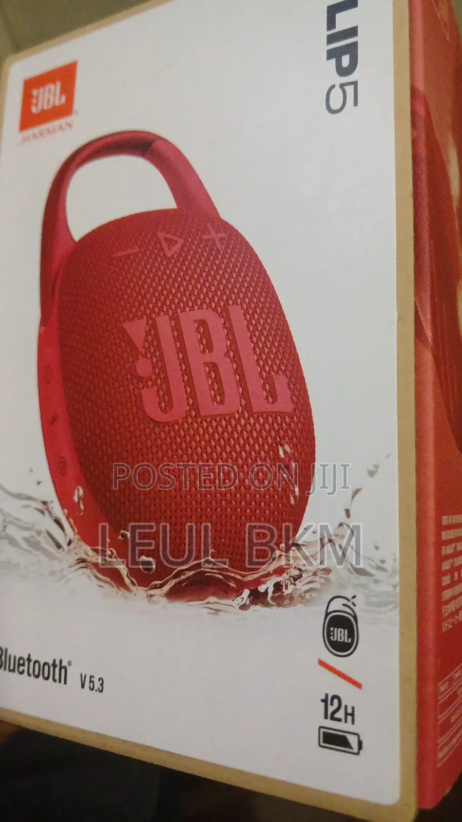 JBL Clip 5 Portable Bluetooth Speaker