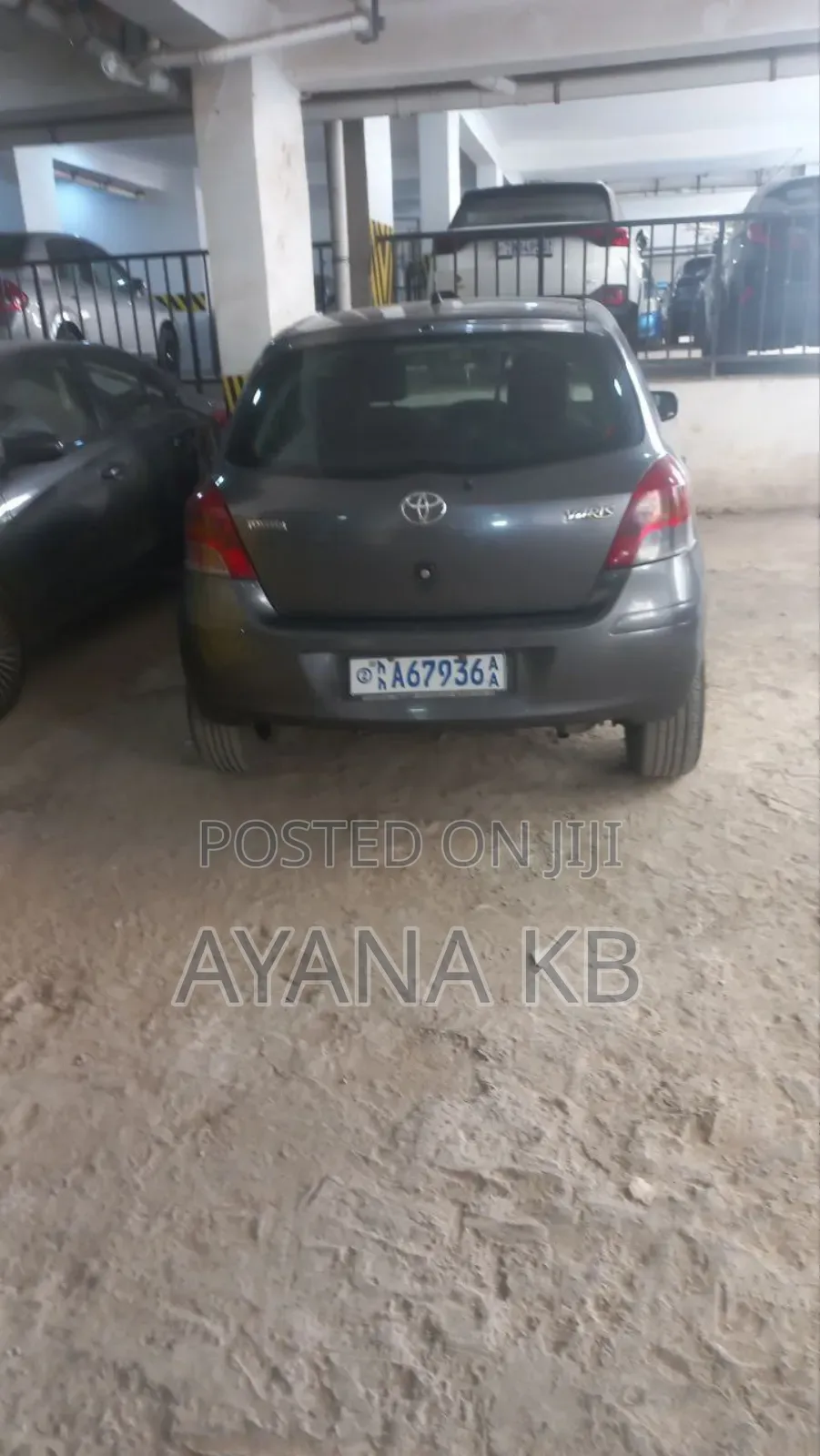 Toyota Yaris 2010 Gray