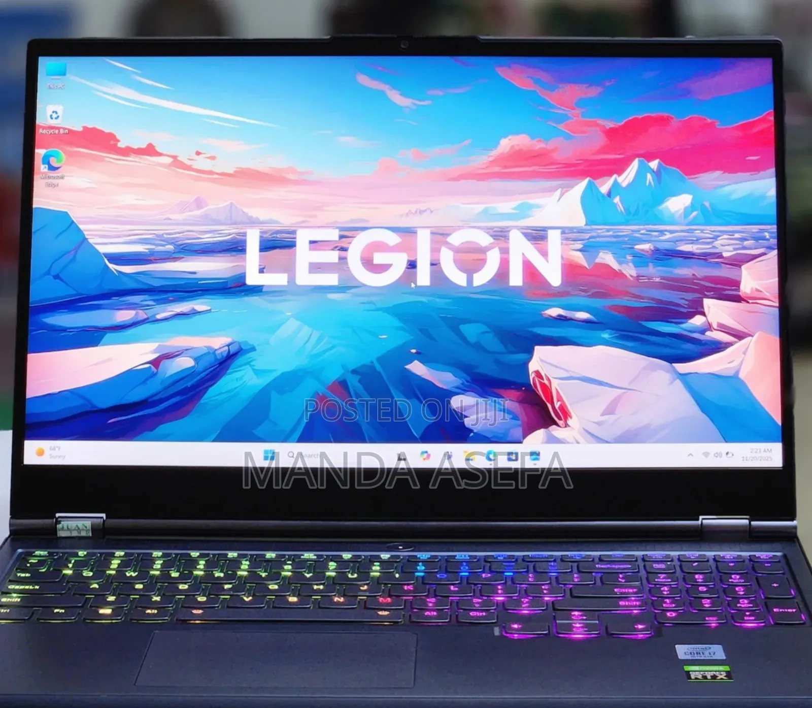 New Laptop Lenovo Legion 5 16GB Intel Core I7 SSD 1T