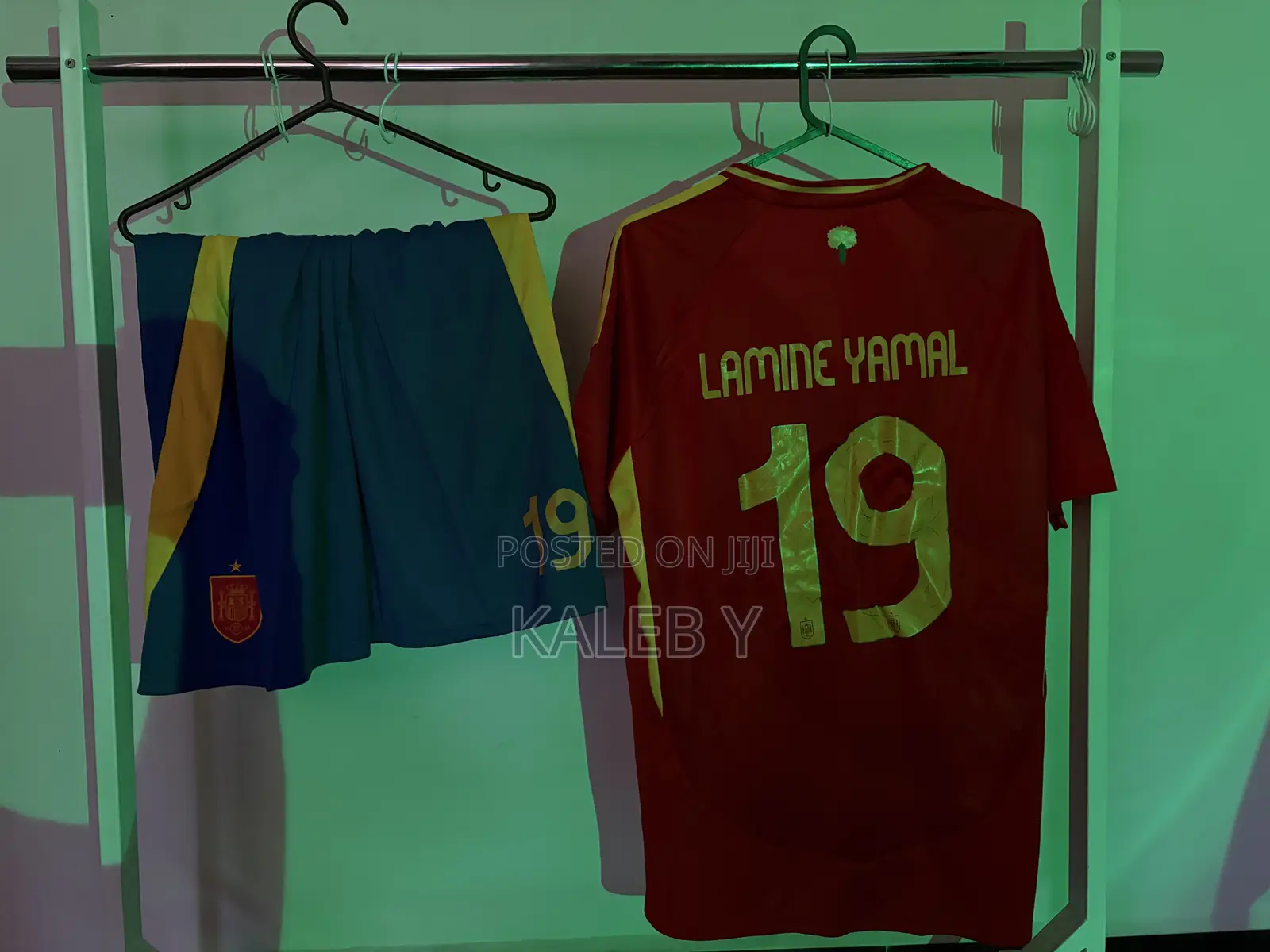 Spain “Lamine Yamal” 19 Football Jersey