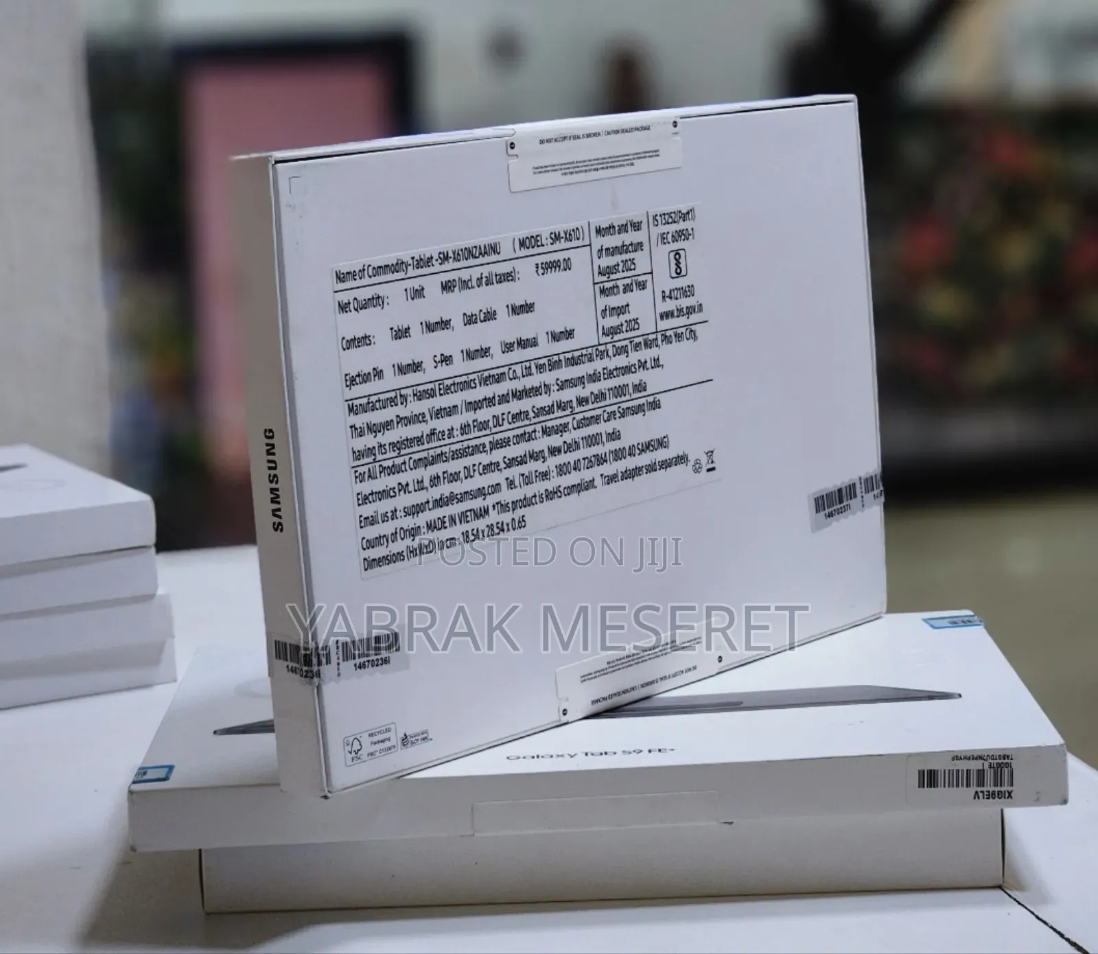 New Samsung Galaxy Tab S9+ 128 GB Black