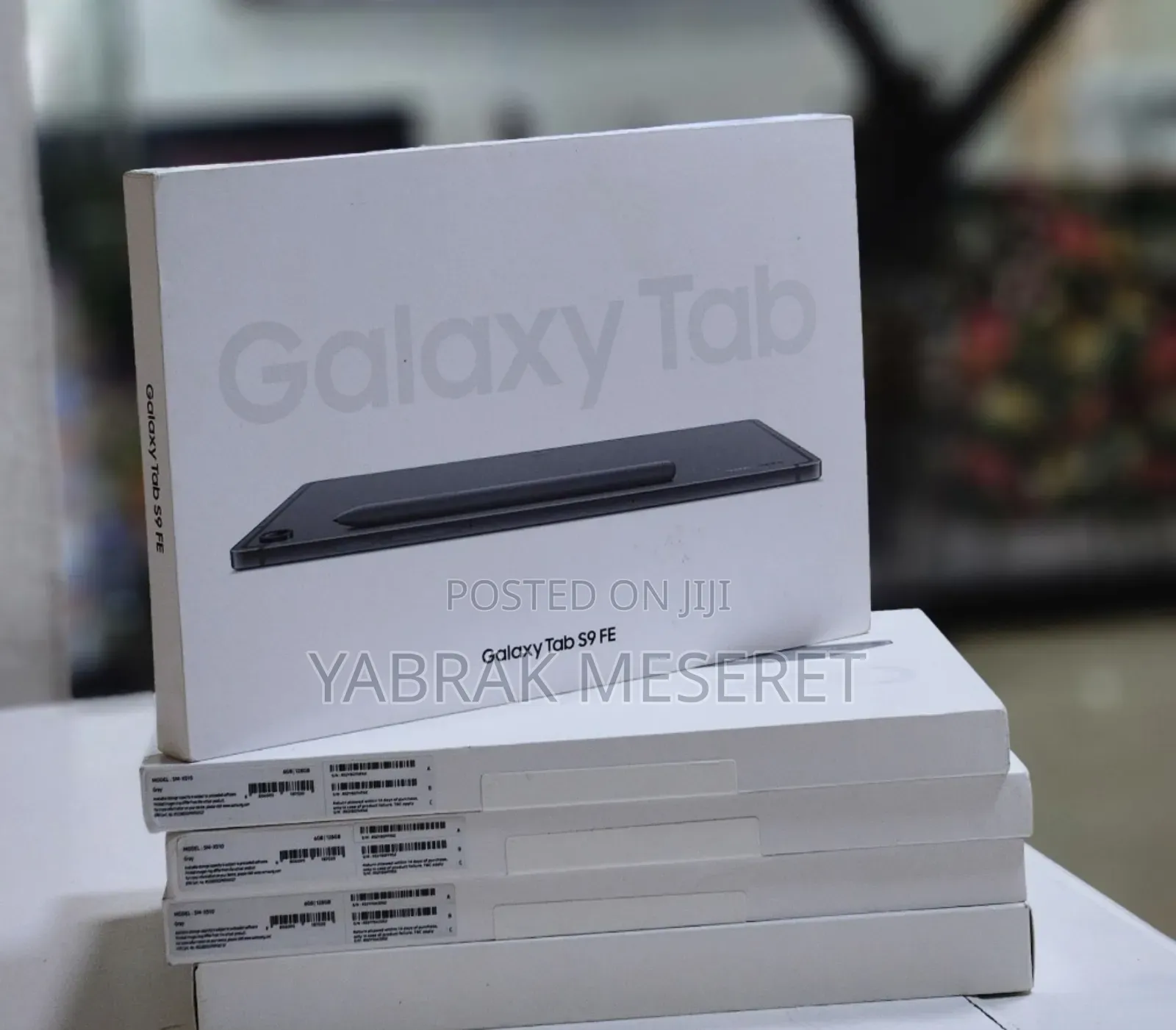 New Samsung Galaxy Tab S9 FE 128 GB Black