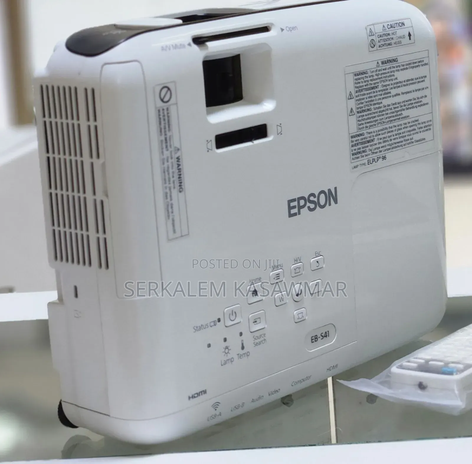 1epson Projector 
Model Name: Eb-S41
  Has Bag and Remote