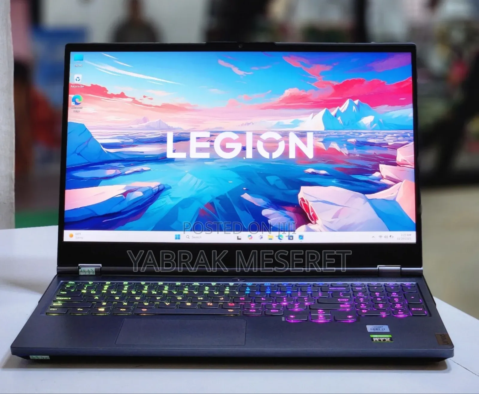 New Laptop Lenovo Legion 5 16GB Intel Core I7 SSD 1T