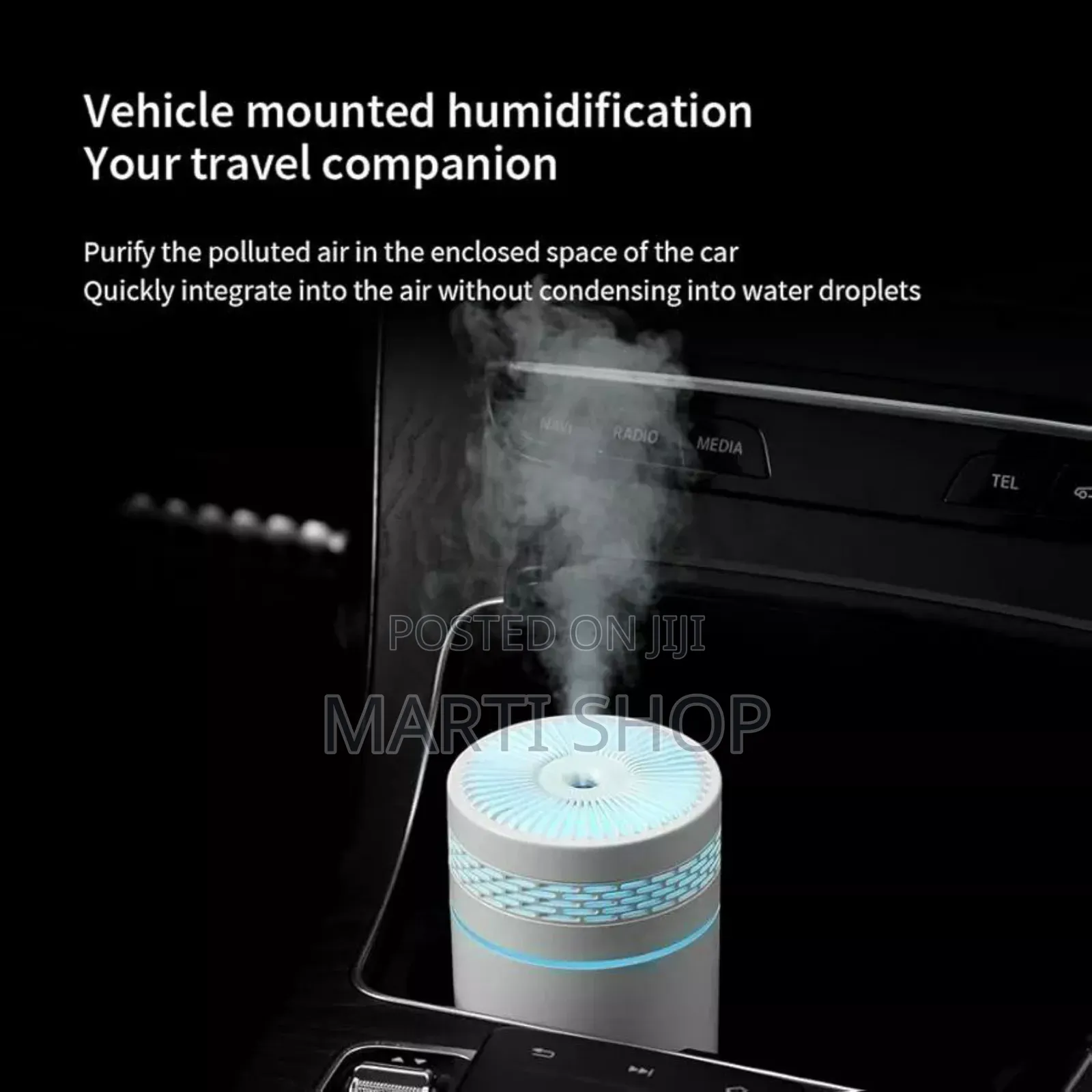 Smart Usb Ultrasonic Car and Home Air Humidifier