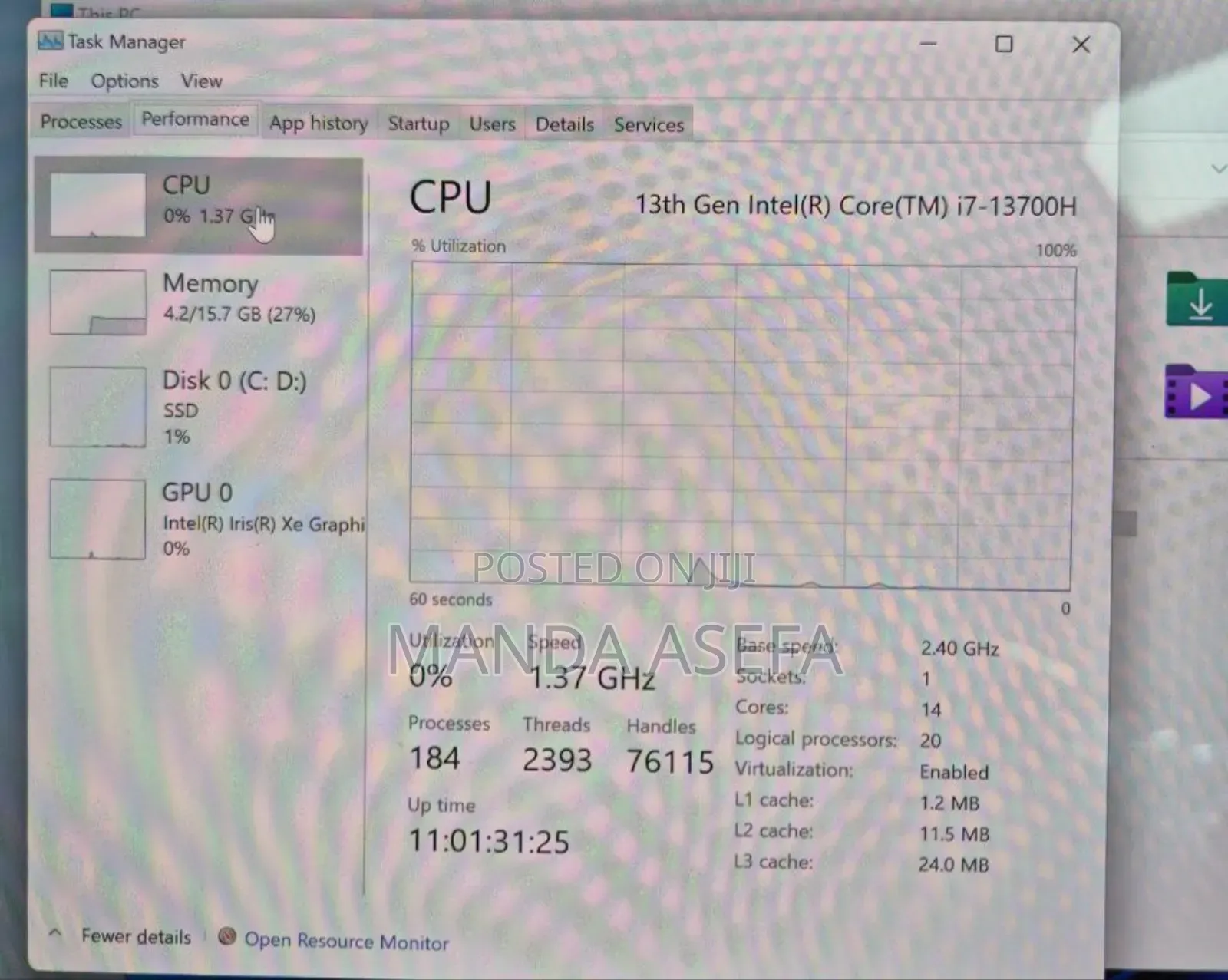 New Laptop HP Pavilion 14 16GB Intel Core I7 SSD 1T