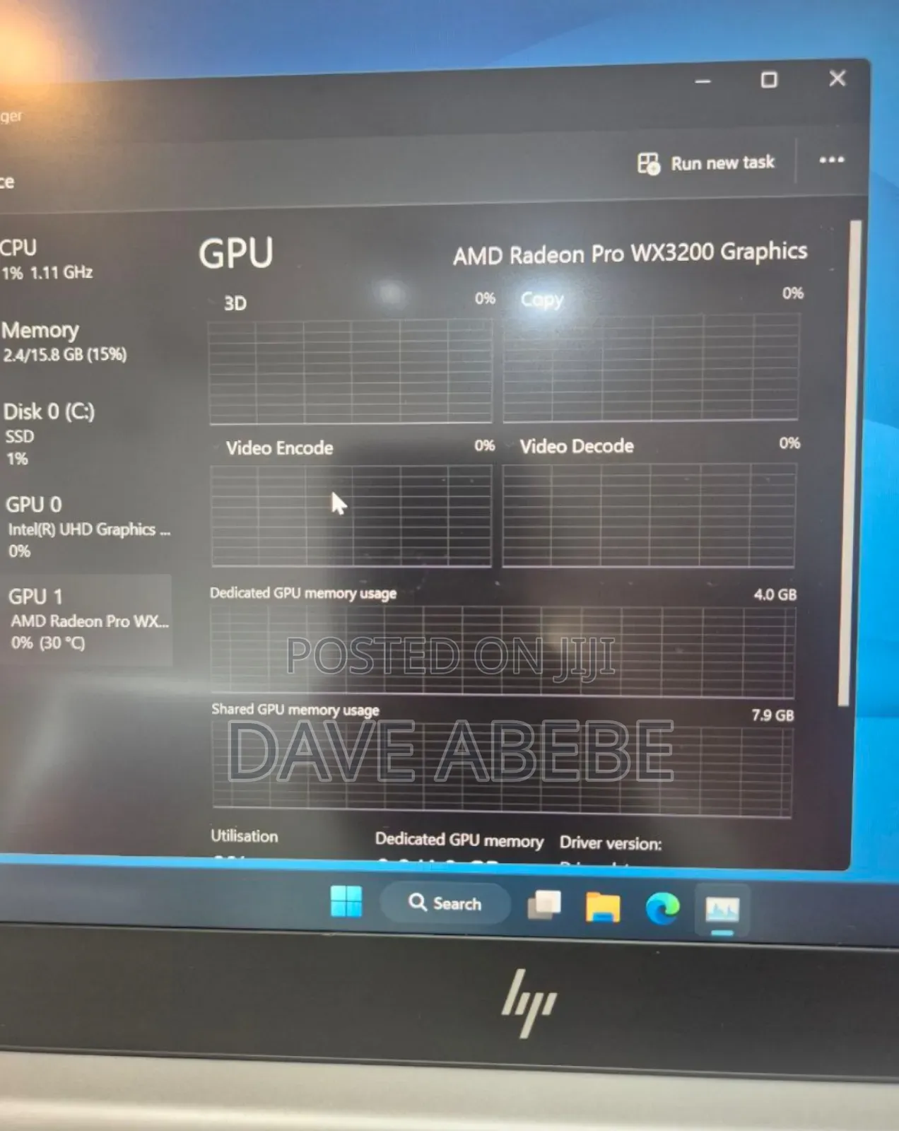 New Laptop HP ZBook 15 16GB Intel Core I7 SSD 512GB