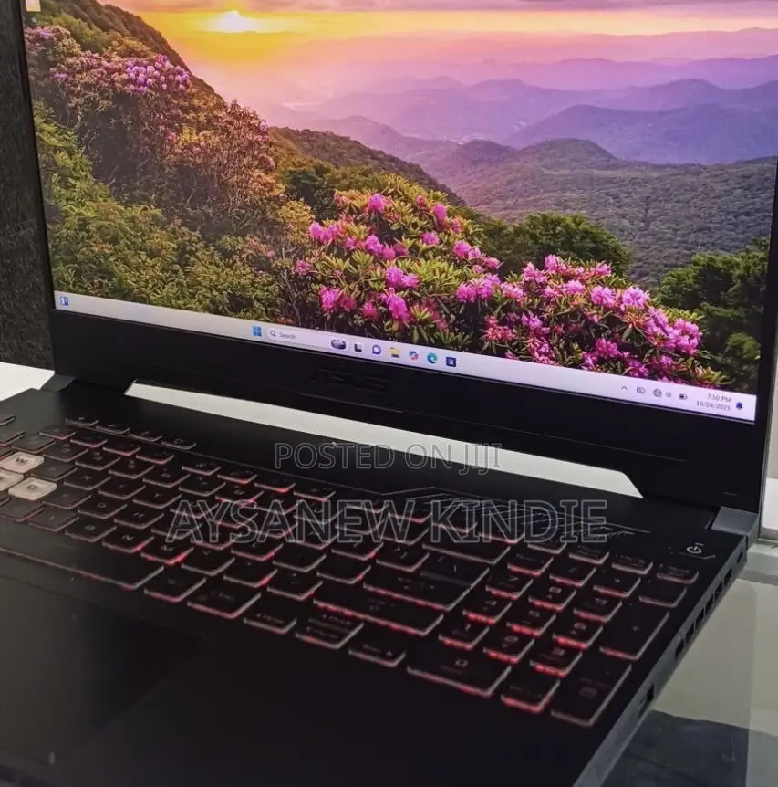 New Laptop Asus TUF Gaming A15 16GB AMD Ryzen 7 SSD 512GB