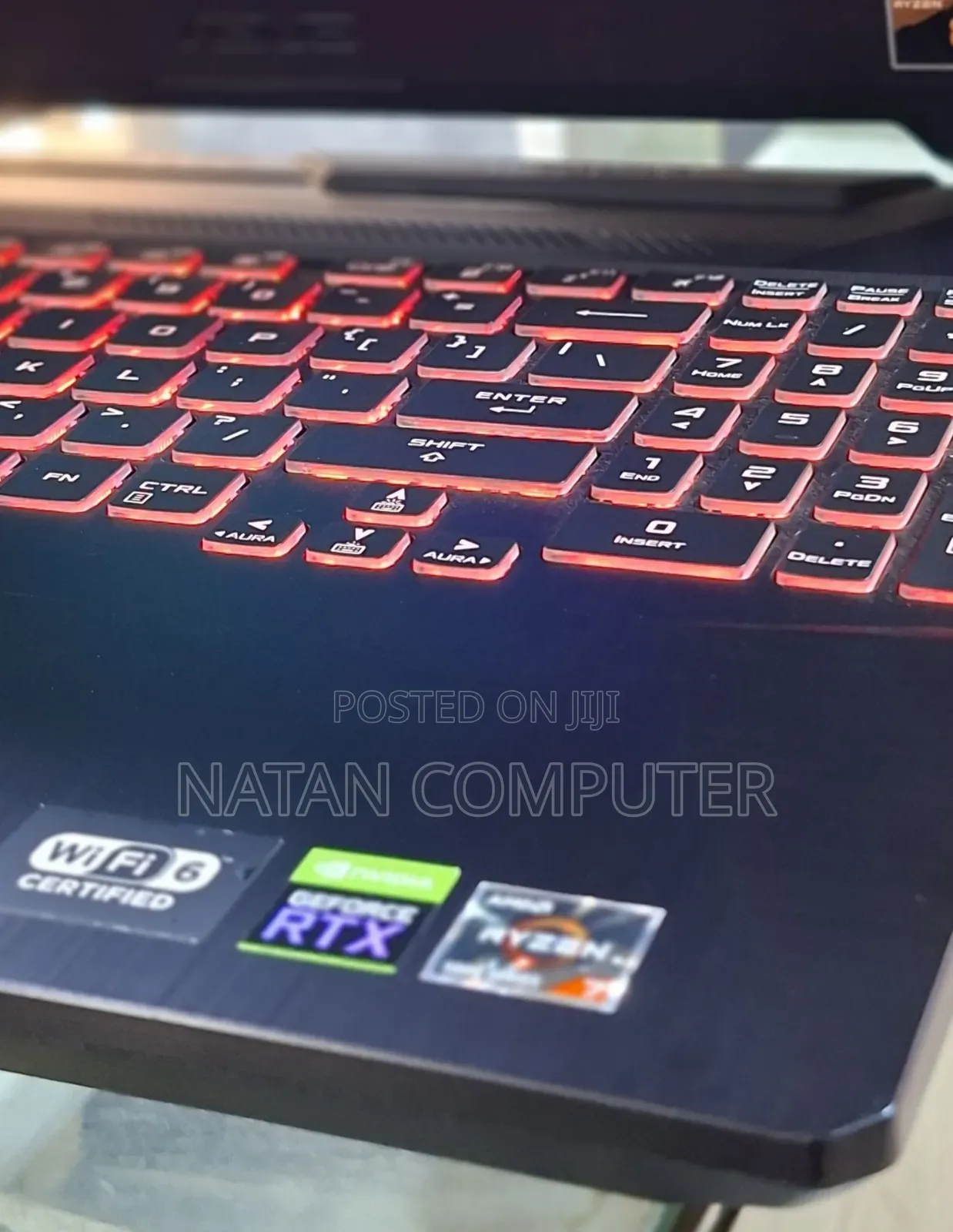 New Laptop Asus TUF Gaming A15 16GB AMD Ryzen 7 SSD 512GB