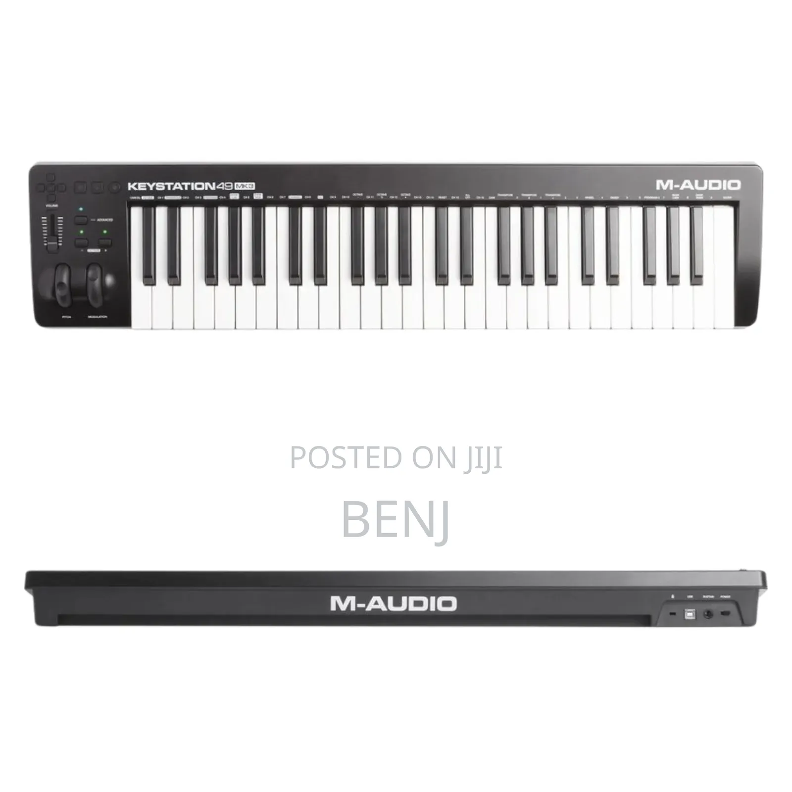 M-Audio Keystation 49 Mk3 Midi Keyboard Controller Pc Mac iPhone iPod