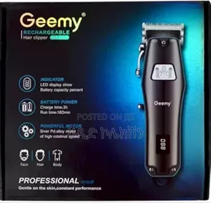 Photo - Geemy Rechargeable Hair Trimmer Gm-6680
