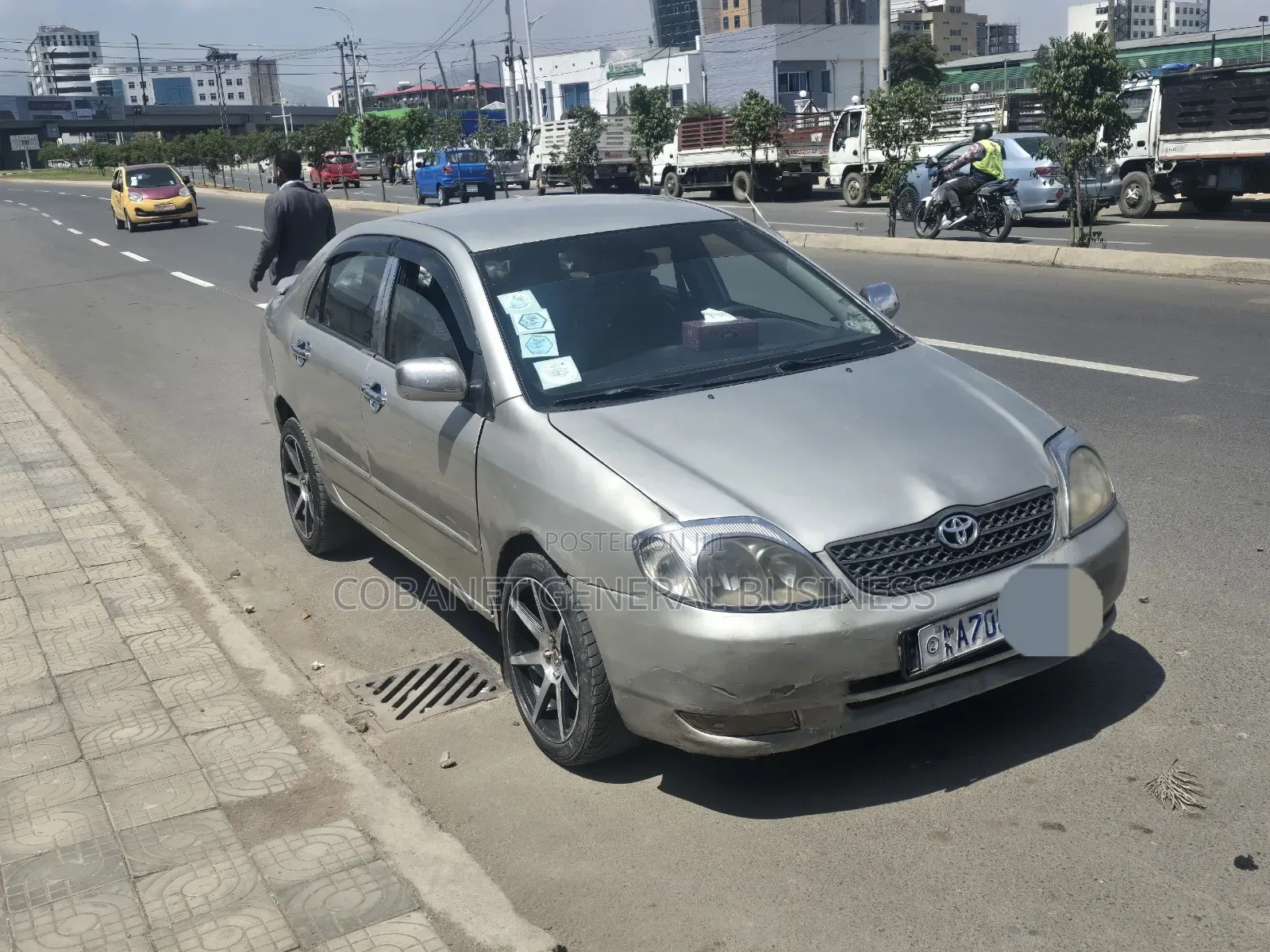 Toyota Corolla 2002 Gold