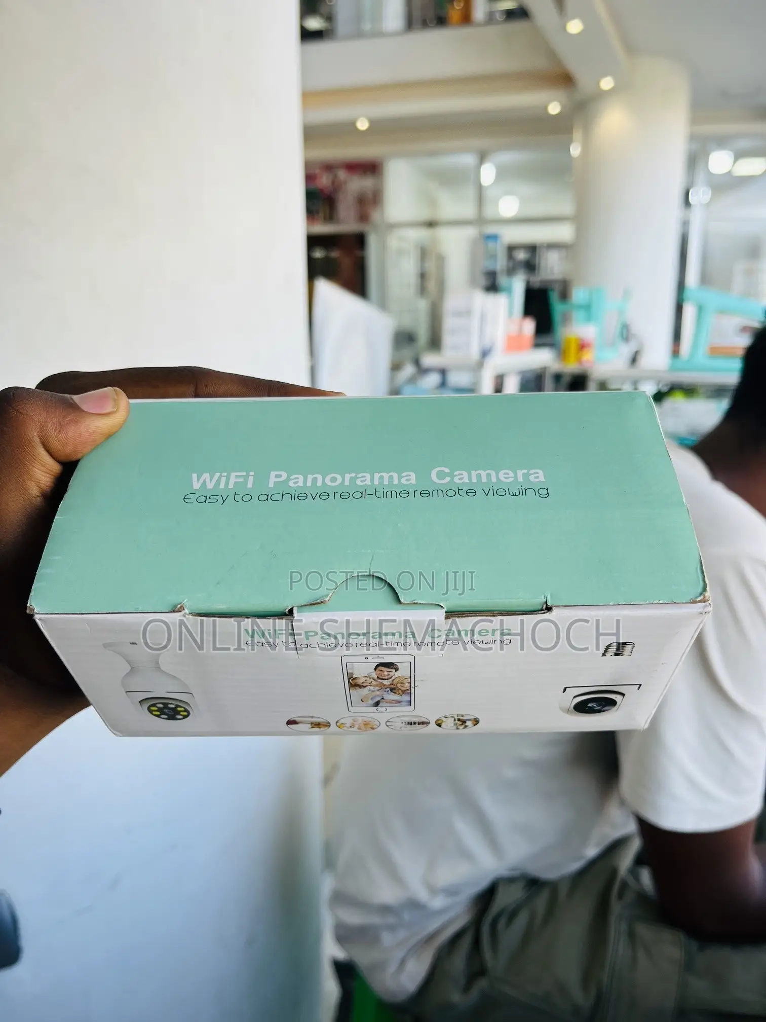 Wifi Panorama Camera አምፖል ካሜራ