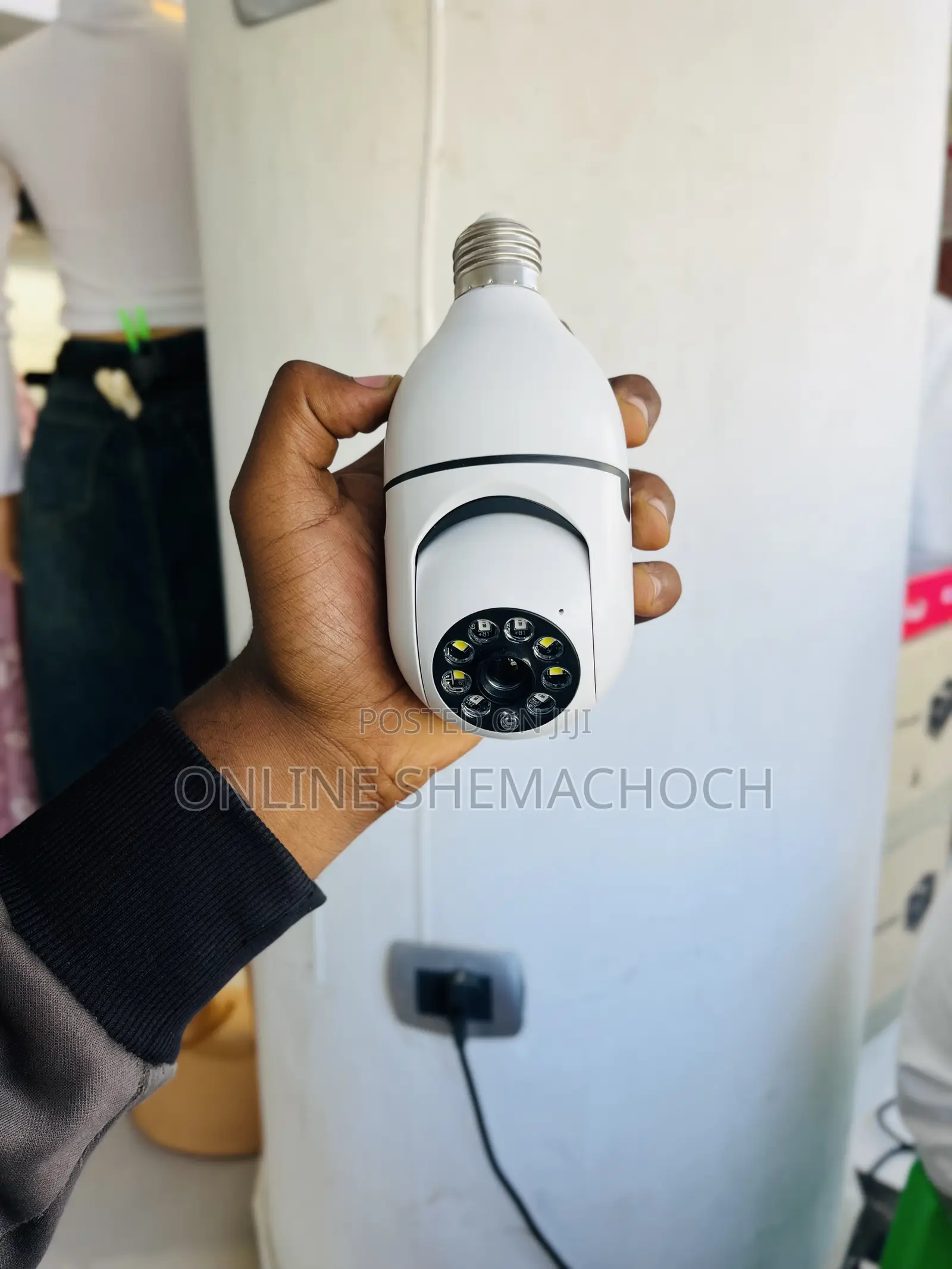 Wifi Panorama Camera አምፖል ካሜራ