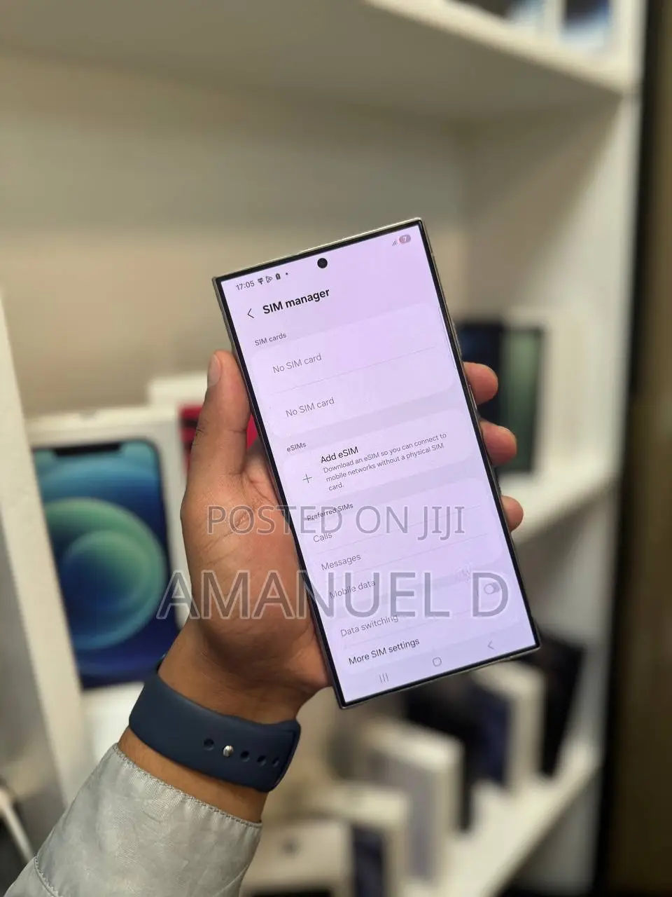 New Samsung Galaxy S24 Ultra 256 GB Purple