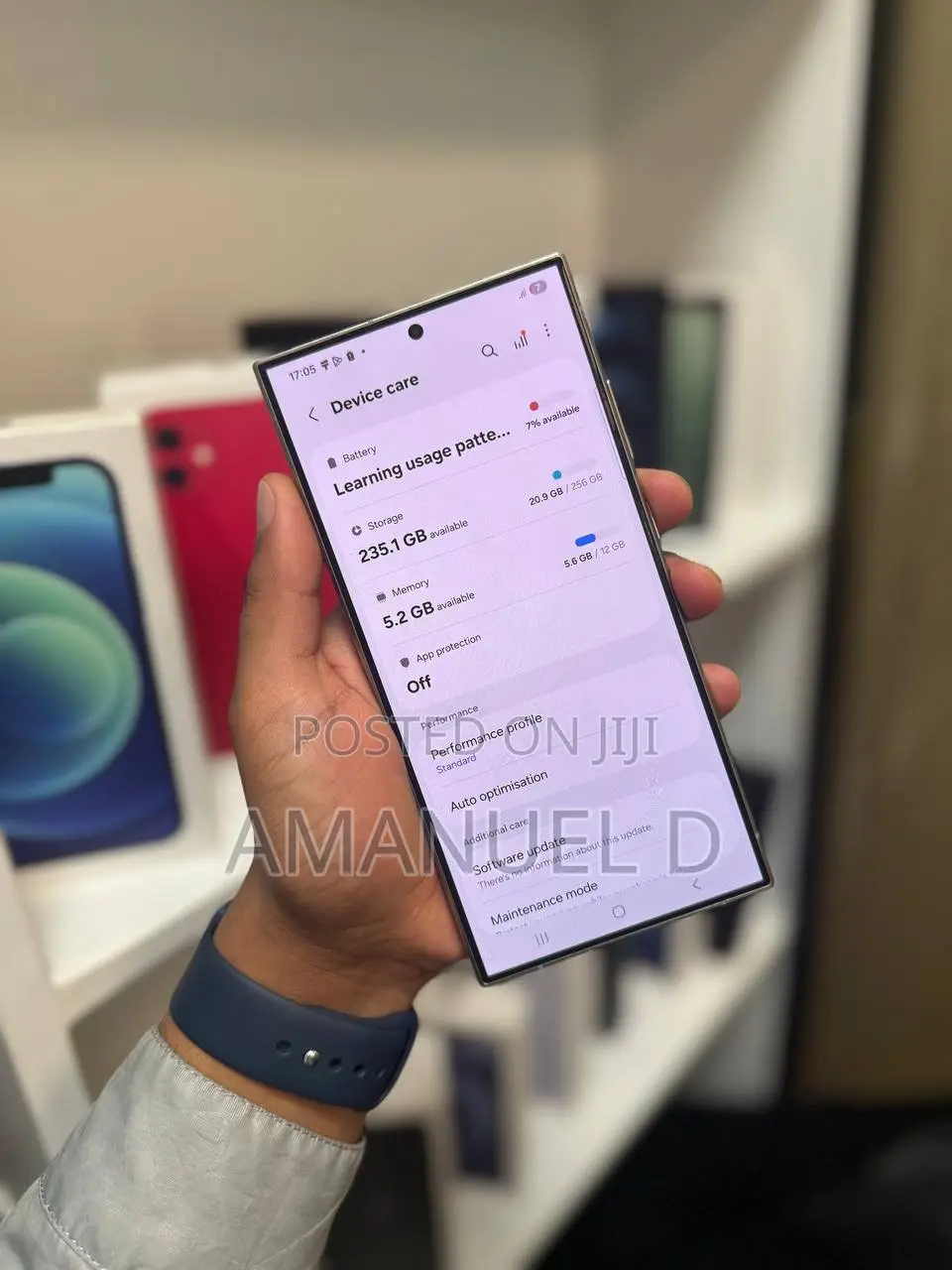 New Samsung Galaxy S24 Ultra 256 GB Purple