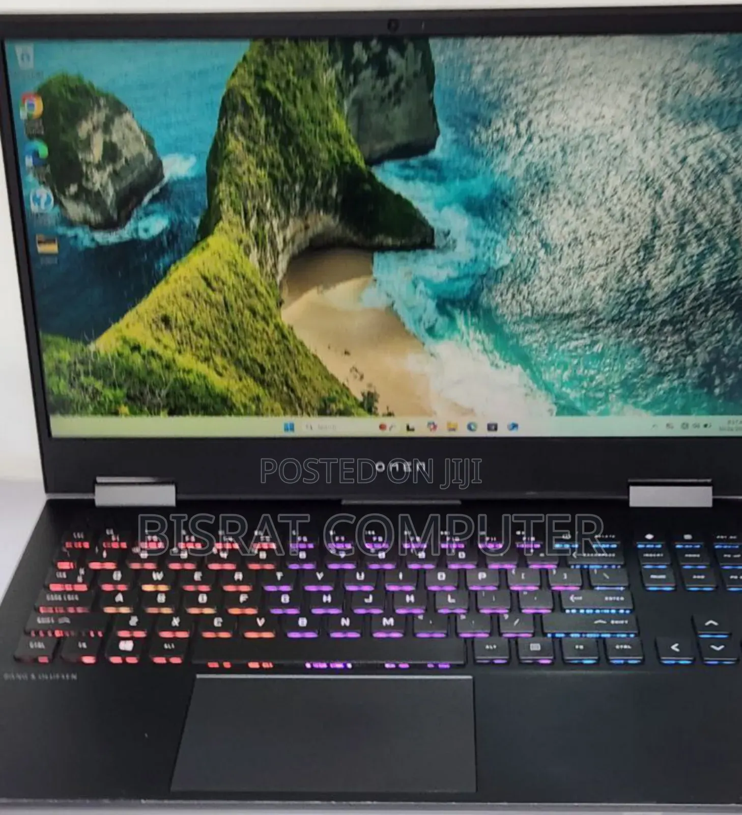 New Laptop HP Omen 15 16GB AMD Ryzen 7 SSD 512GB