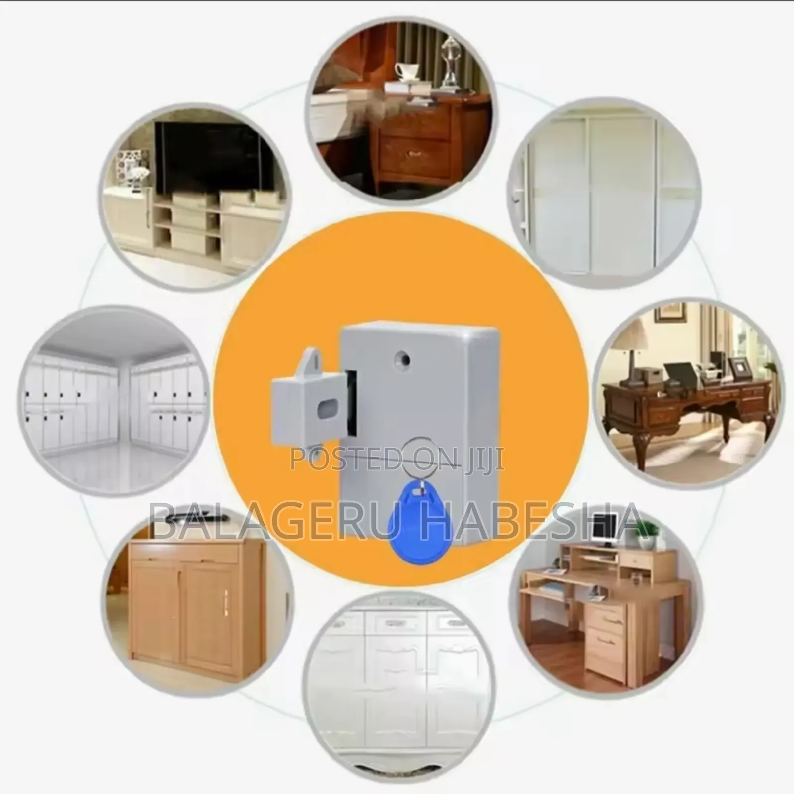 Smart Drawer Invisible Door Lock