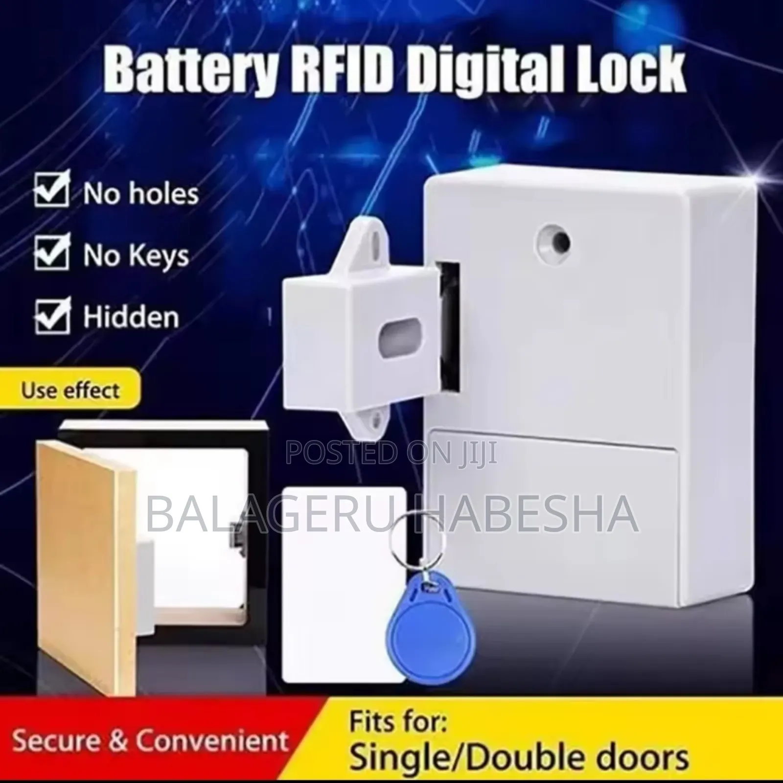 Smart Drawer Invisible Door Lock