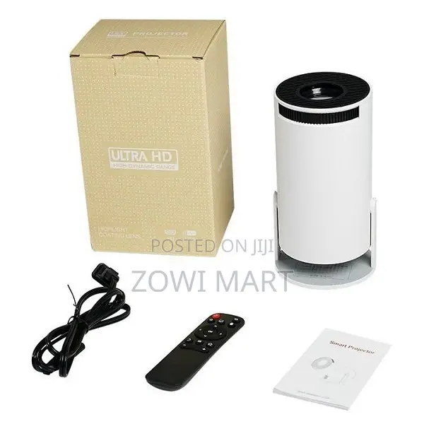 Ultra Hd High Dynamic Range 360° Flip Mini Portable Projector