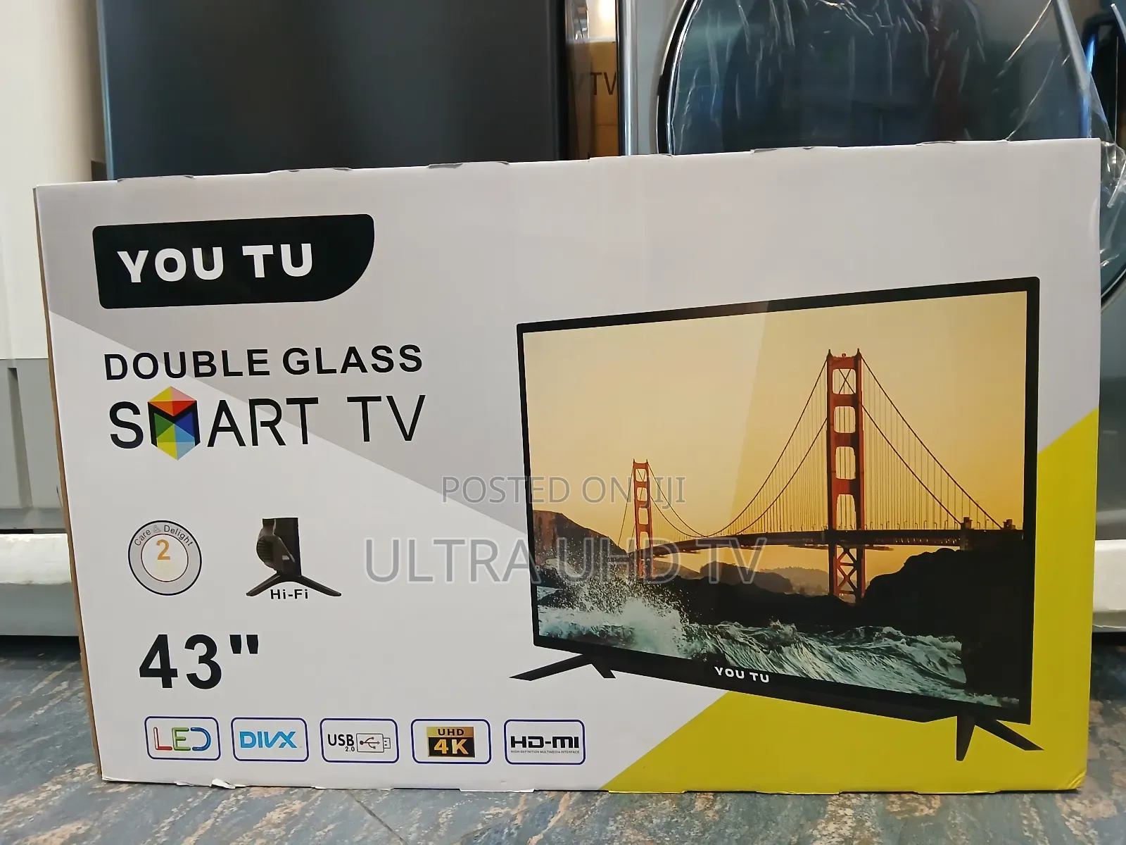 Led Tv Double Glass Hifi High-Definition Resolution