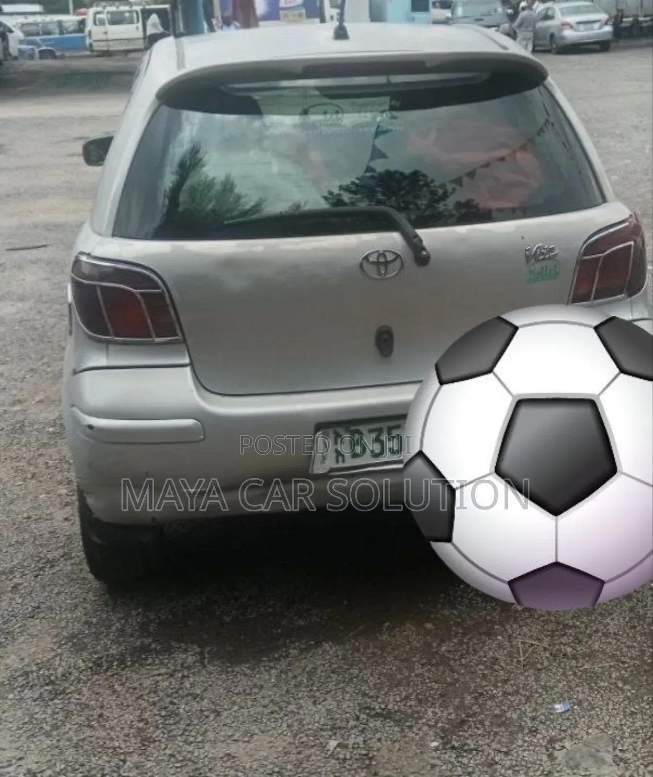 Toyota Vitz 2004 Silver