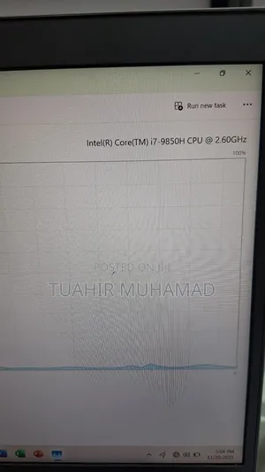 New Laptop HP Zbook Studio G7 16GB Intel Core I7 SSD 512GB