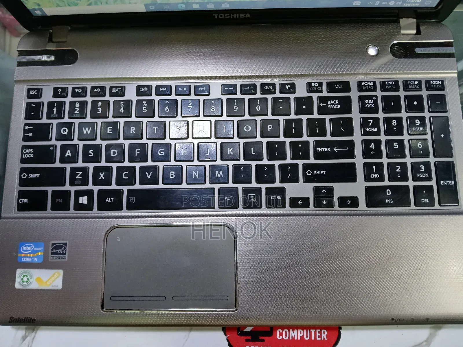 Laptop Toshiba 4GB Intel Core i5 SSD 128GB