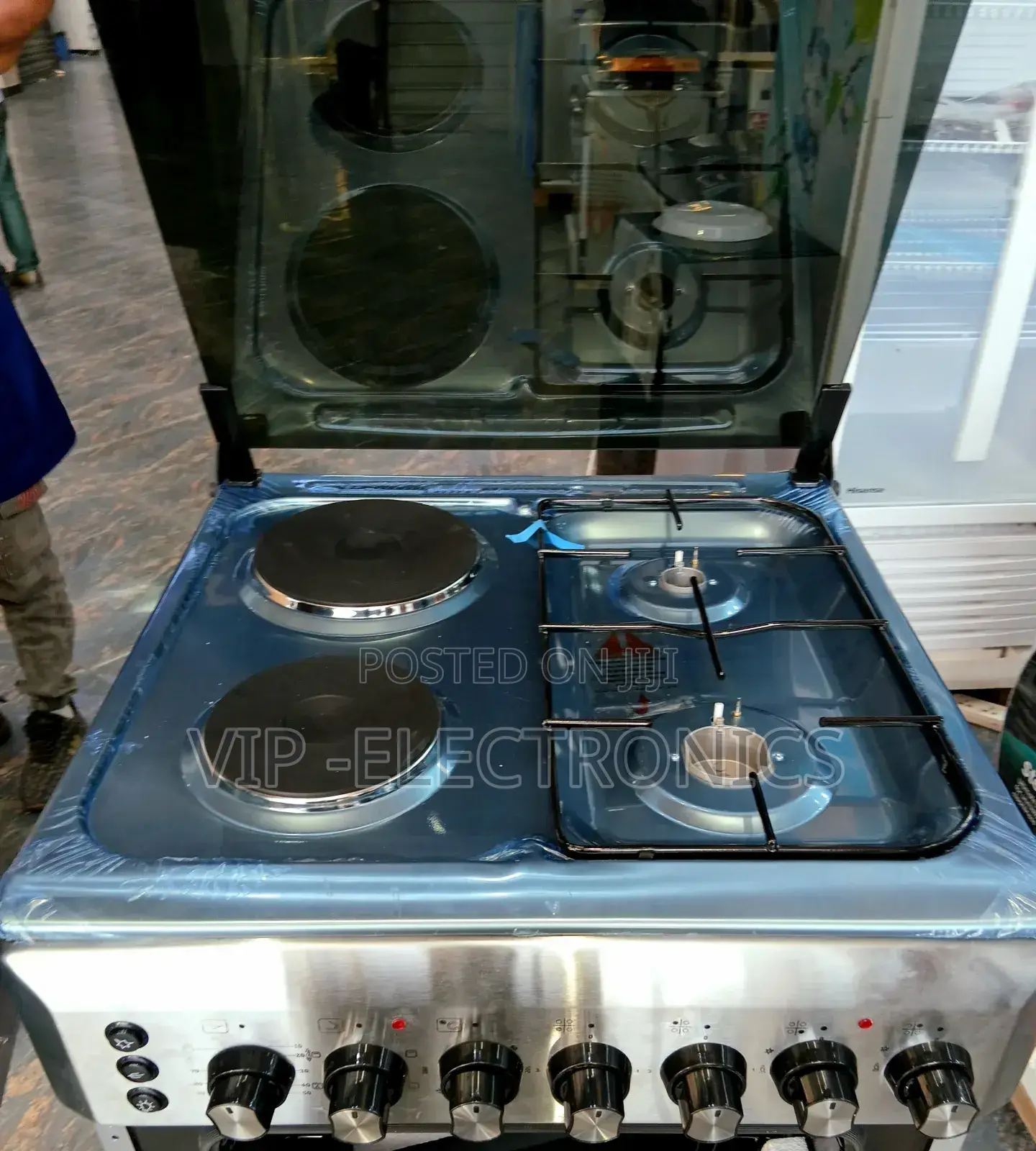 Kumtel Oven 60x60 Stainless Steel Freestanding Oven