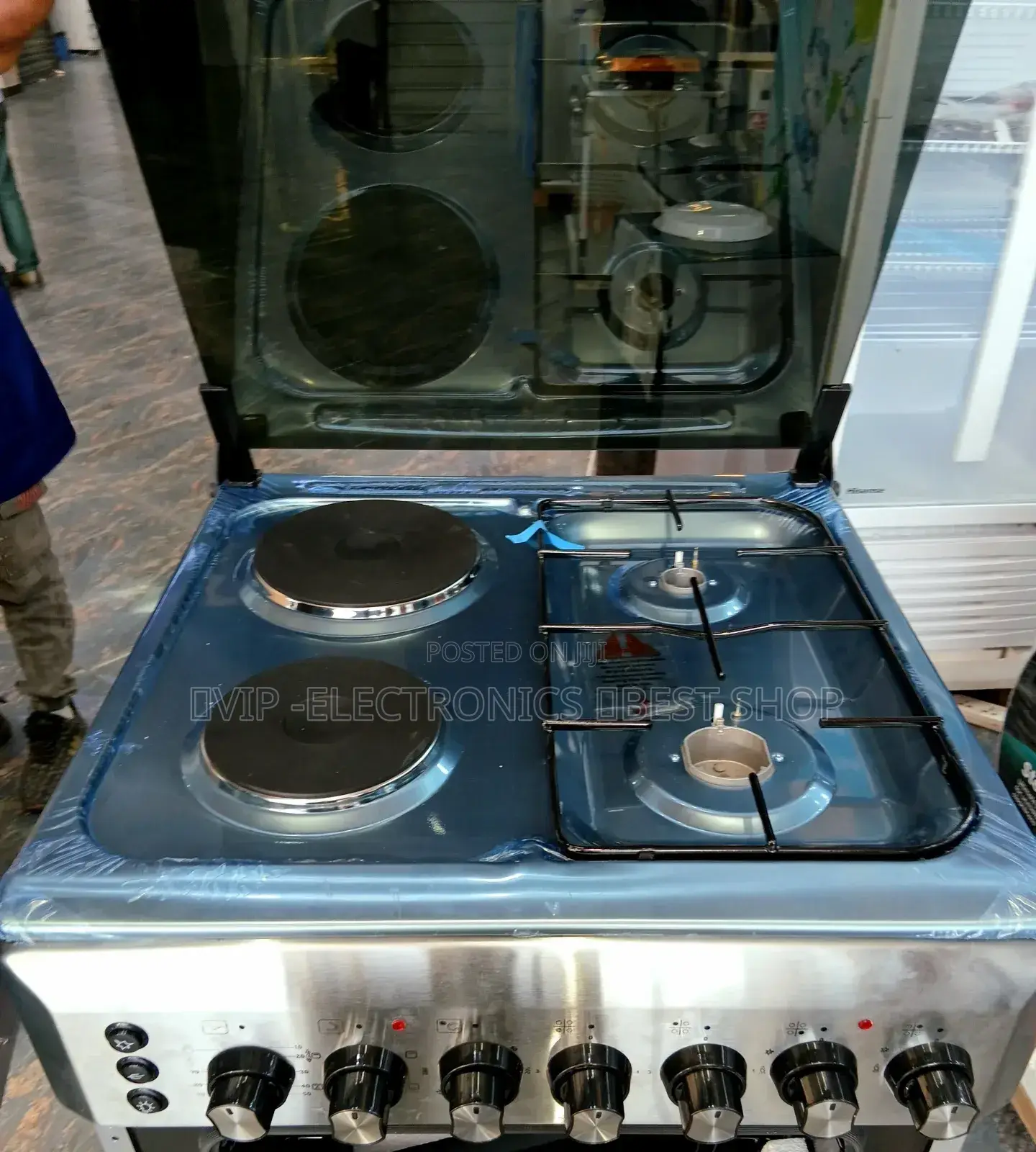 Kumtel Oven 60x60 Stainless Steel Freestanding Oven