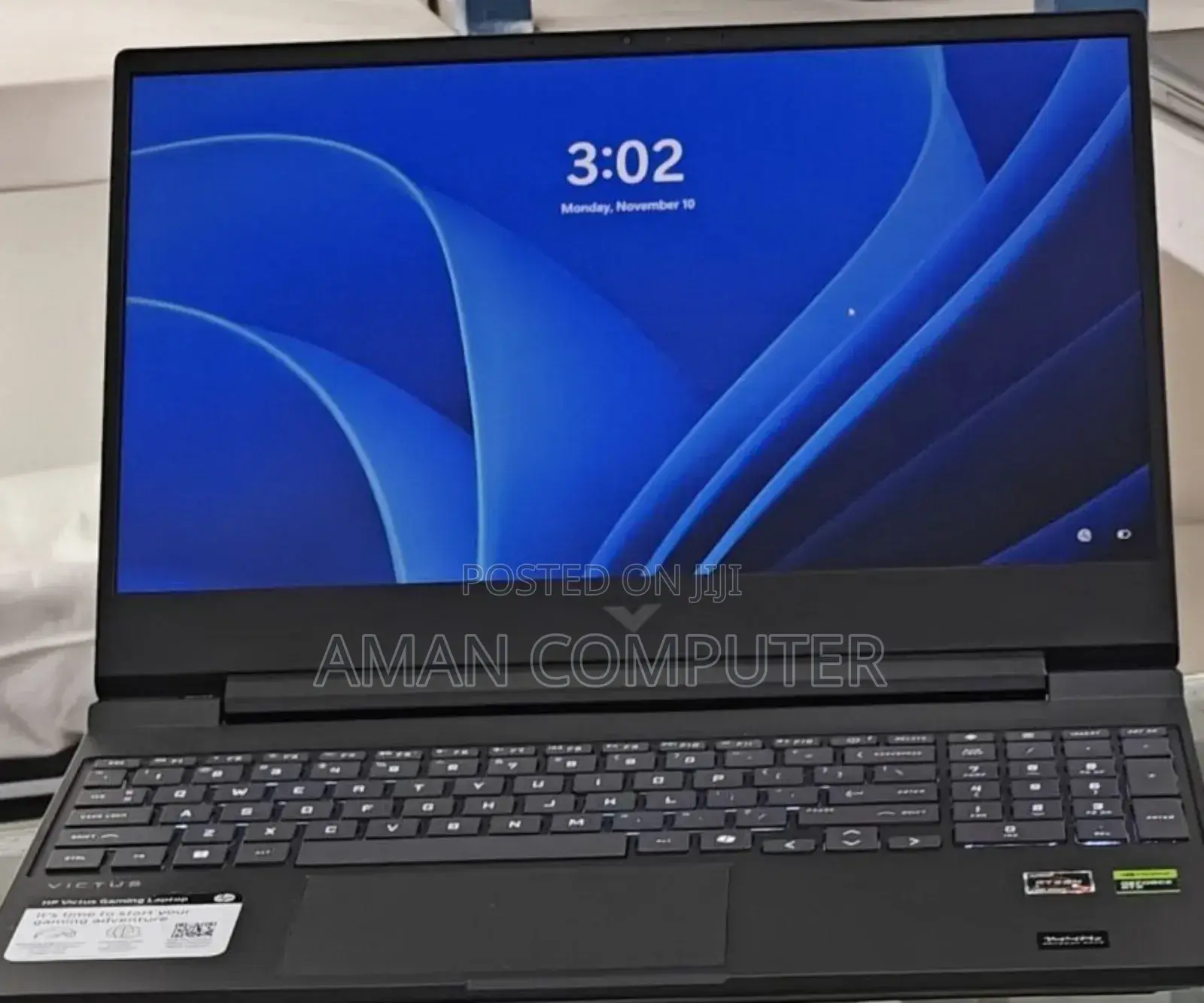New Laptop HP Victus 15 16GB AMD Ryzen 7 SSD 512GB