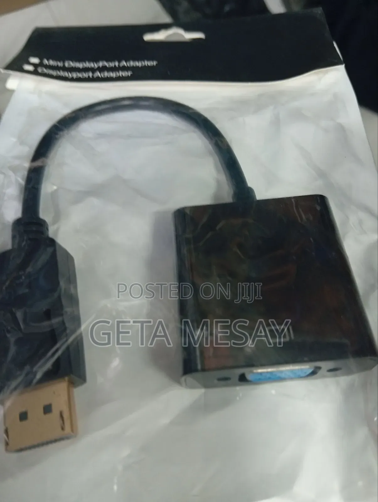 Displayport to Vga Converter Adapter Dp to Vga Cable Pc Laptop Monitor